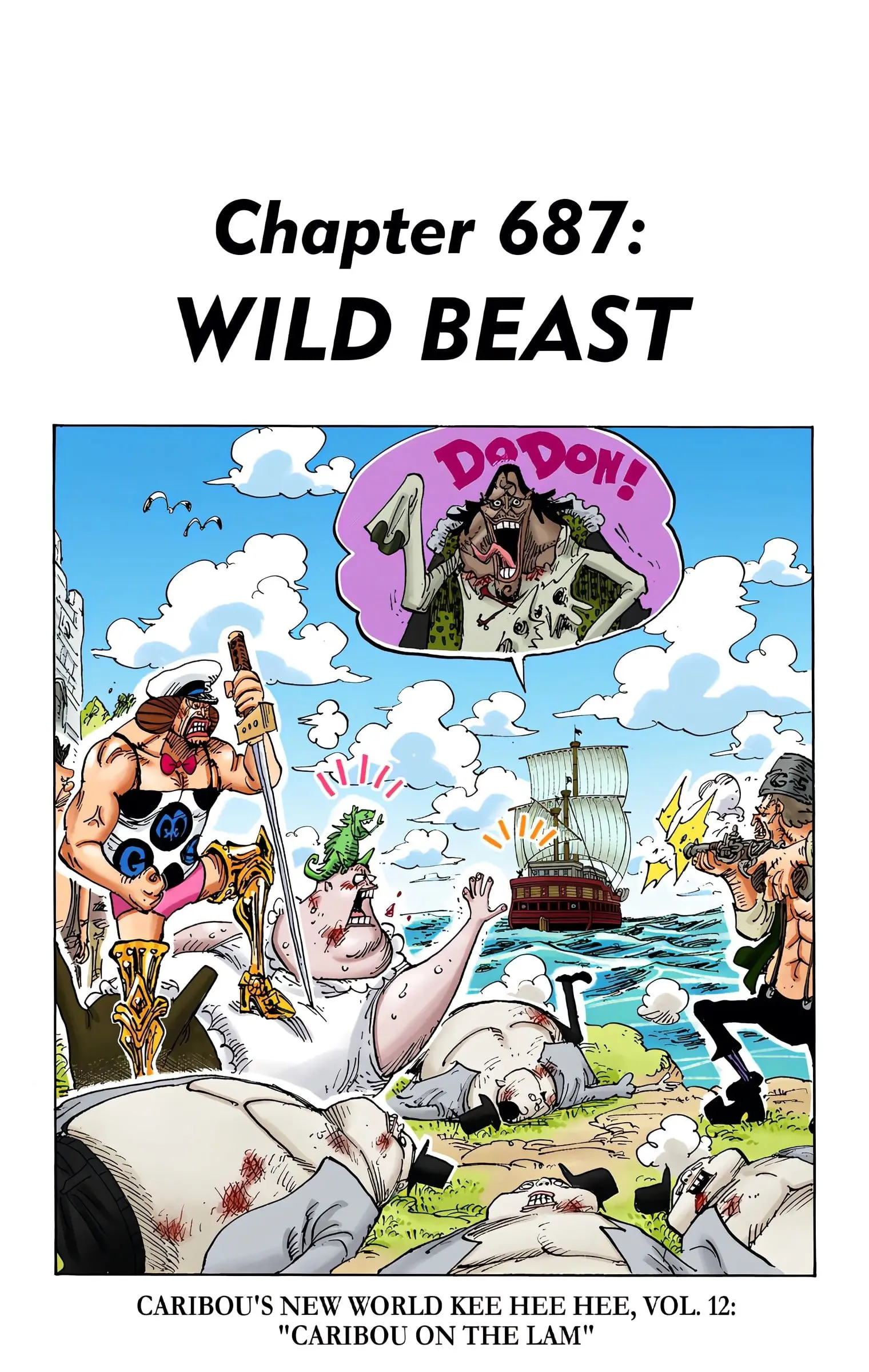 One Piece Colored, chapter 687, page 1
