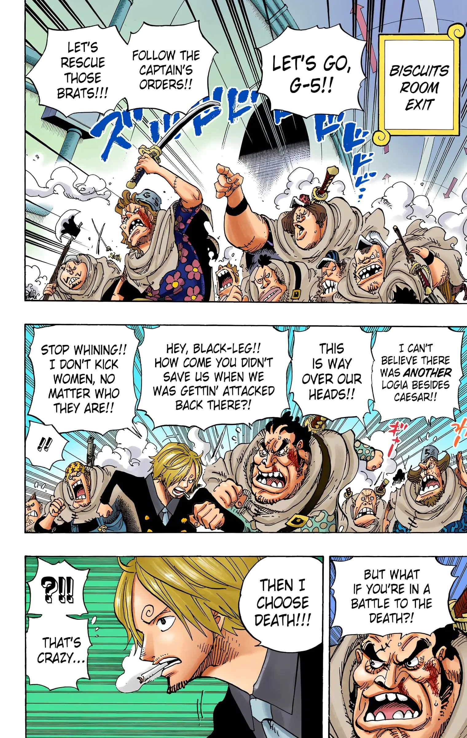 One Piece Colored, chapter 687, page 2