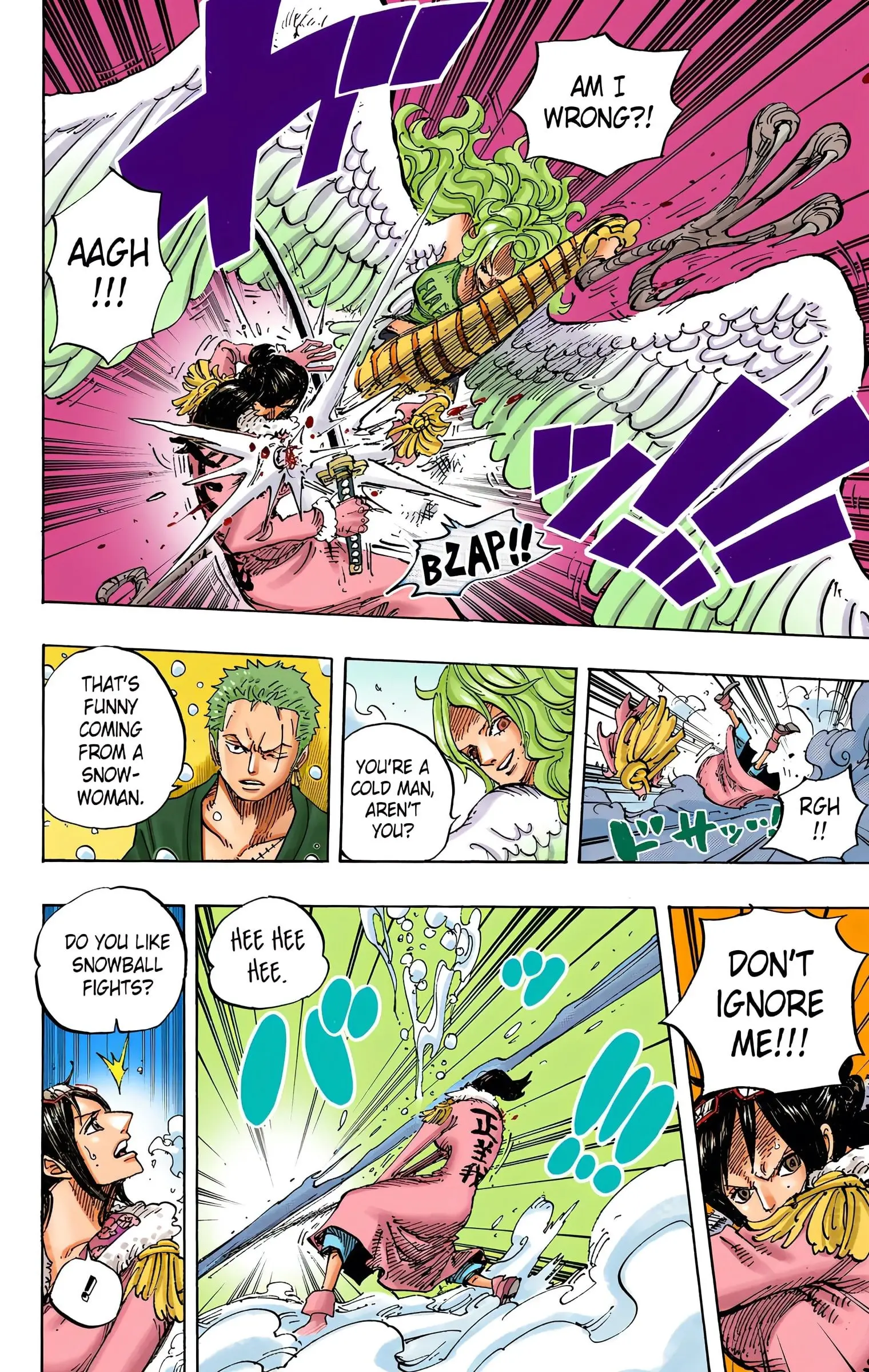 One Piece Colored, chapter 687, page 8