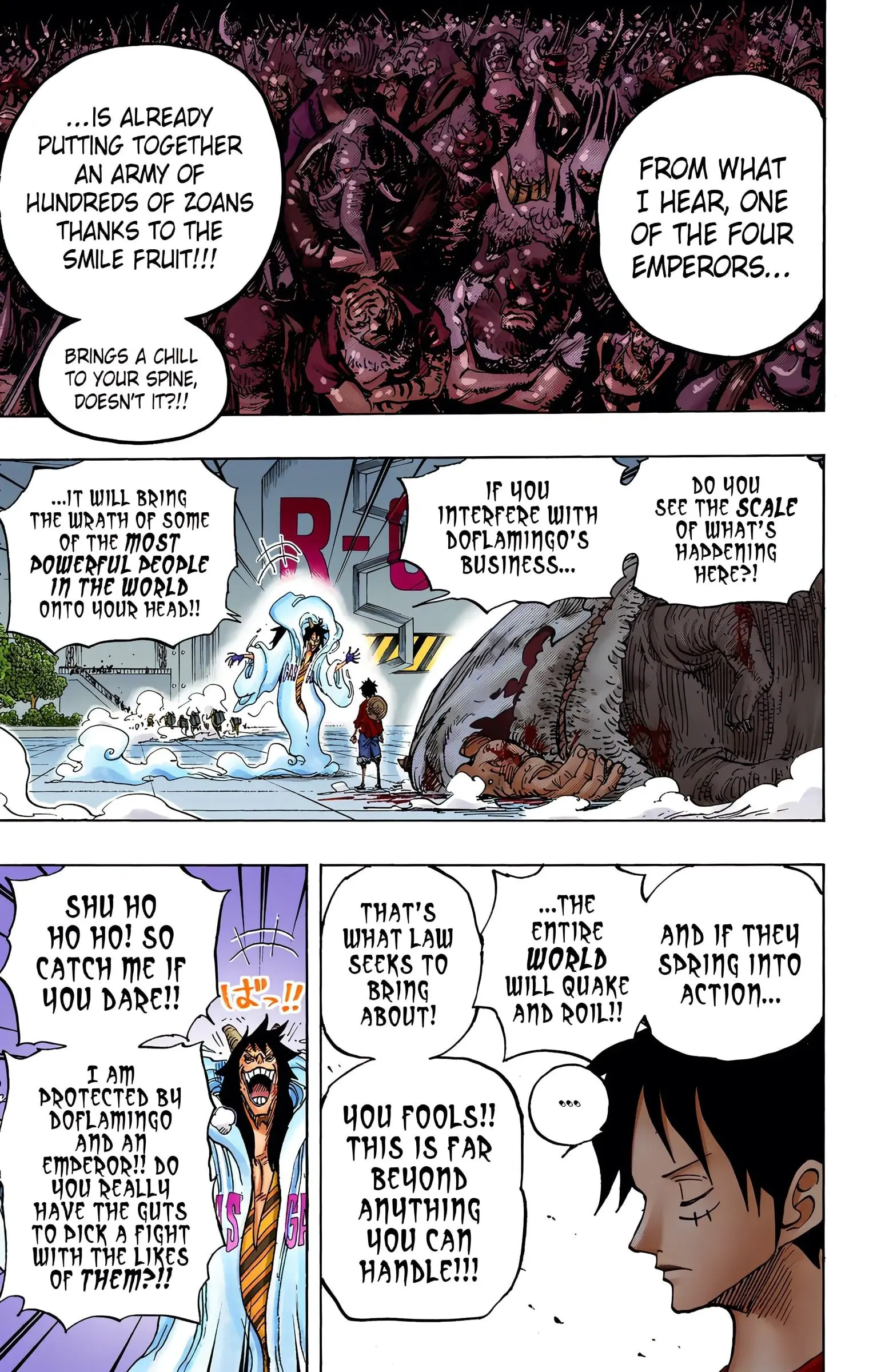 One Piece Colored, chapter 689, page 16
