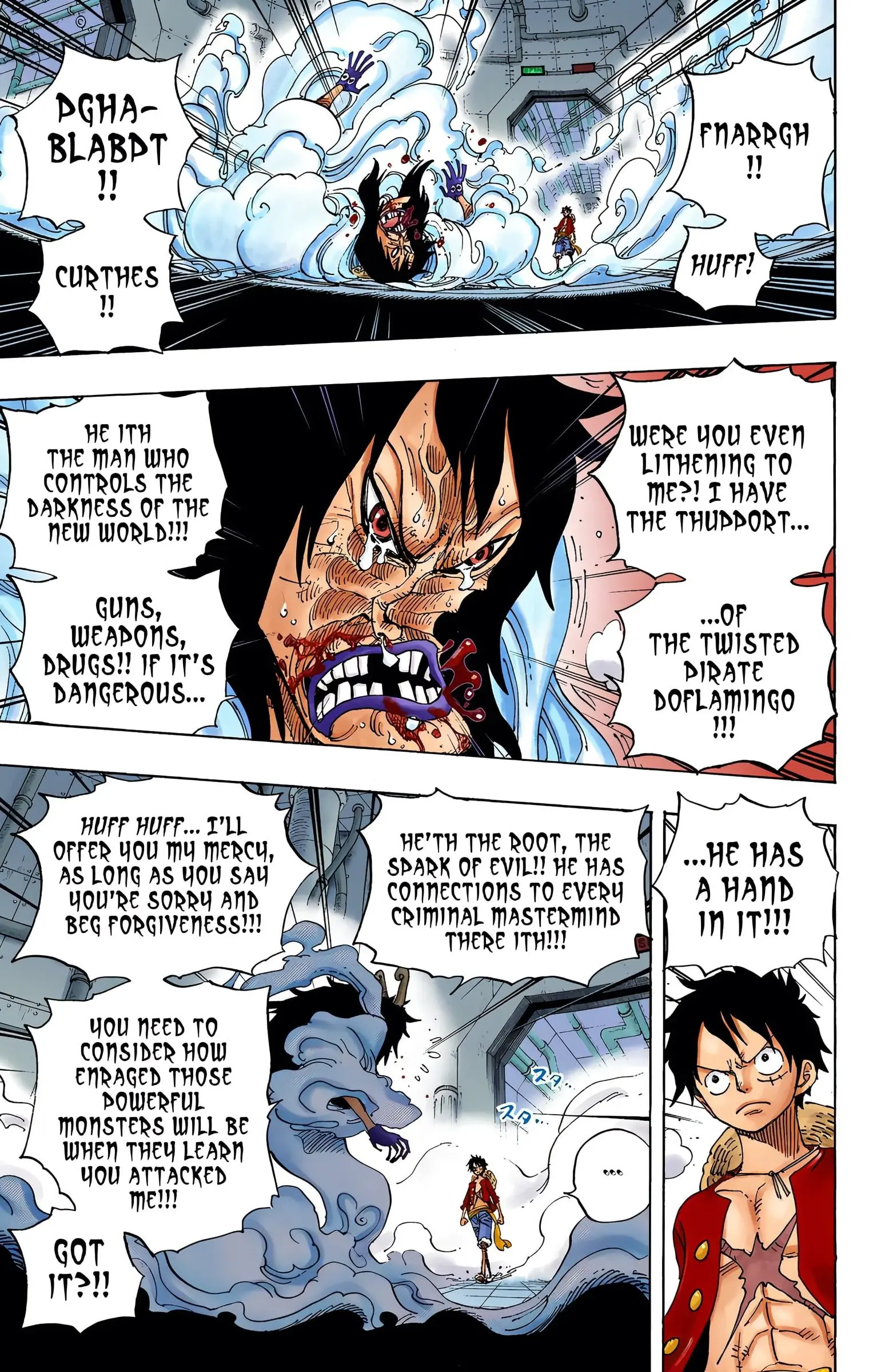 One Piece Colored, chapter 690, page 3
