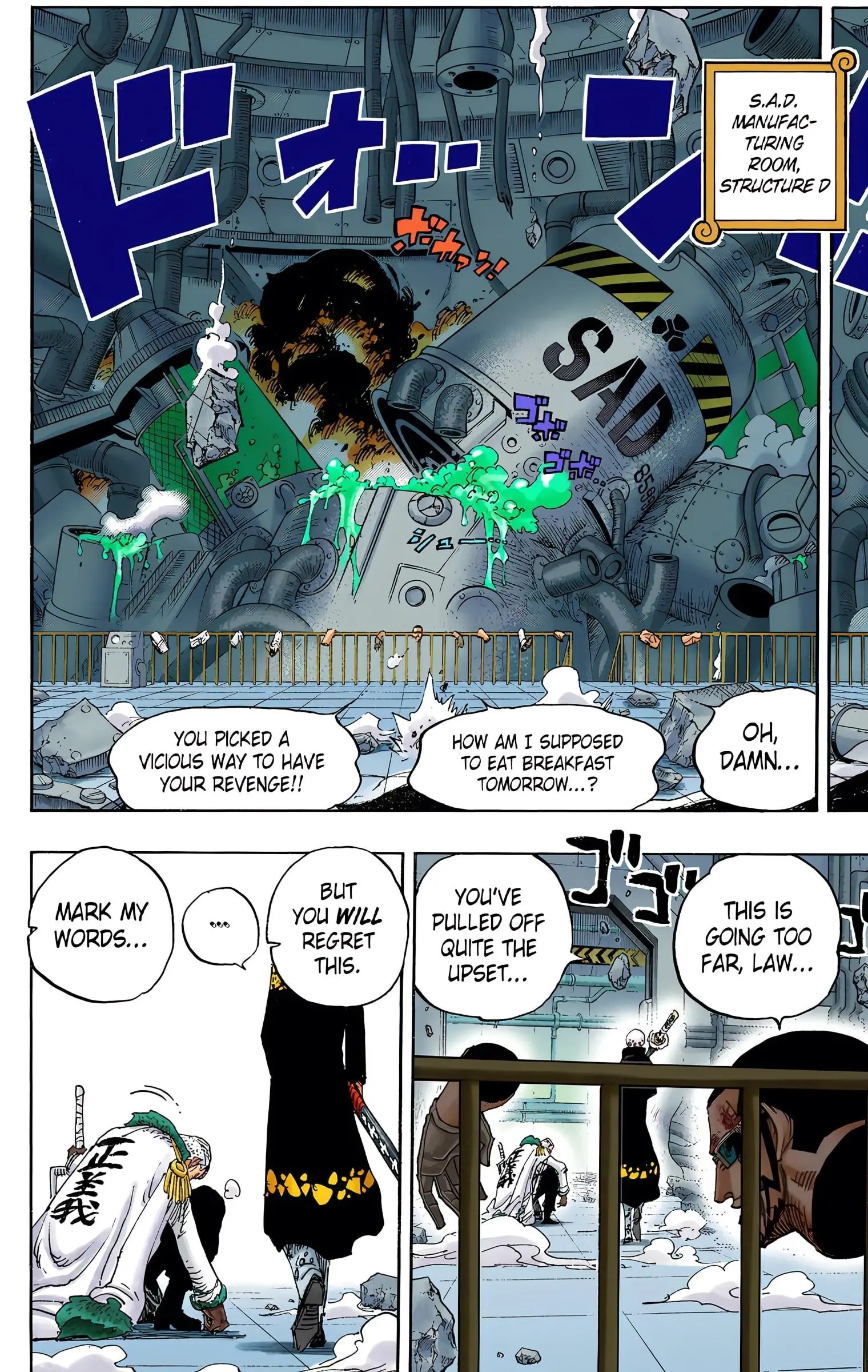 One Piece Colored, chapter 691, page 11