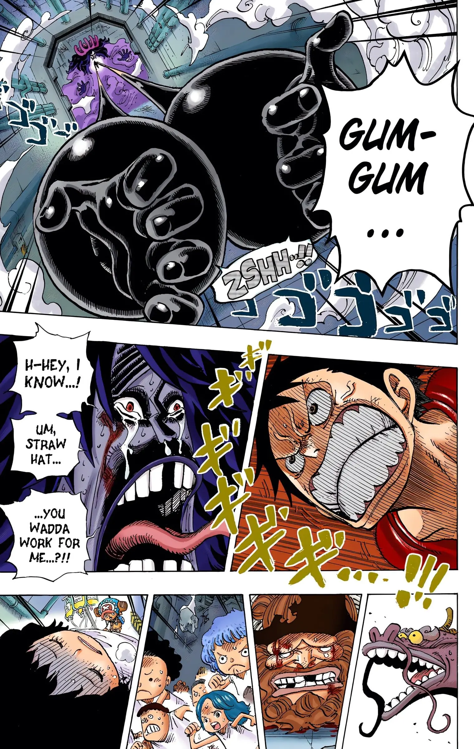 One Piece Colored, chapter 692, page 3