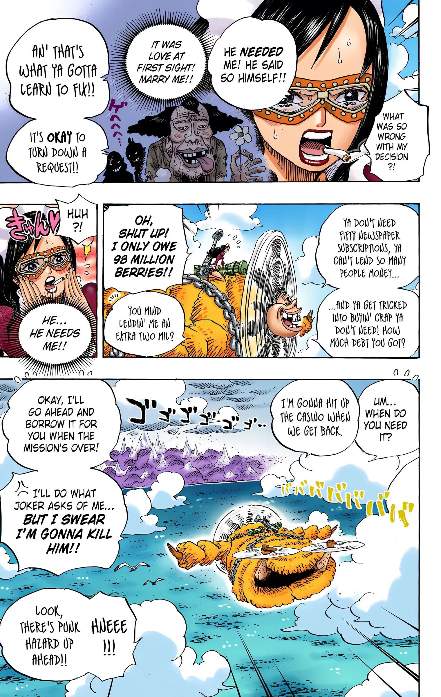 One Piece Colored, chapter 692, page 14