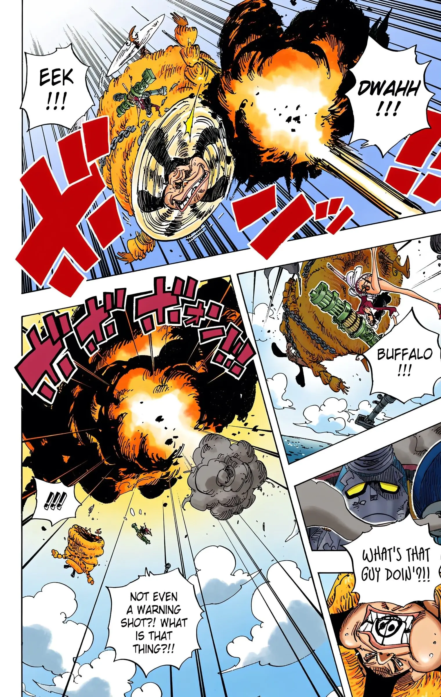 One Piece Colored, chapter 693, page 4