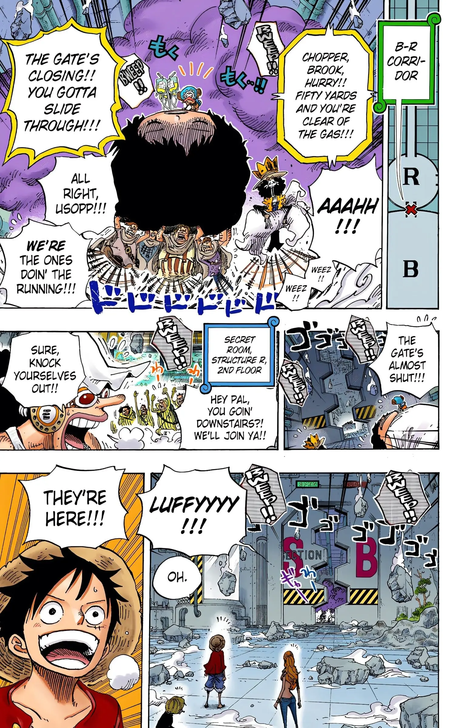 One Piece Colored, chapter 693, page 13