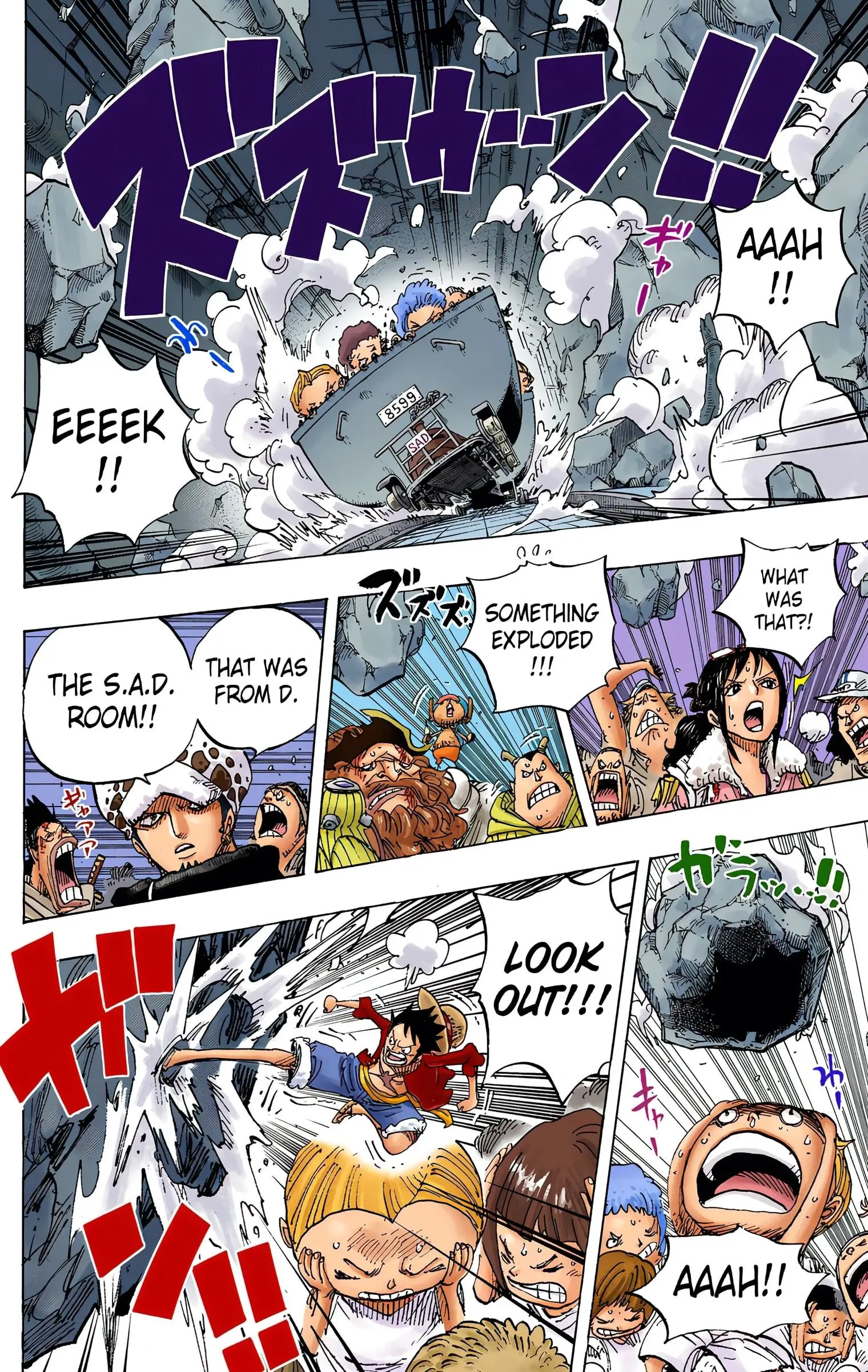 One Piece Colored, chapter 694, page 8