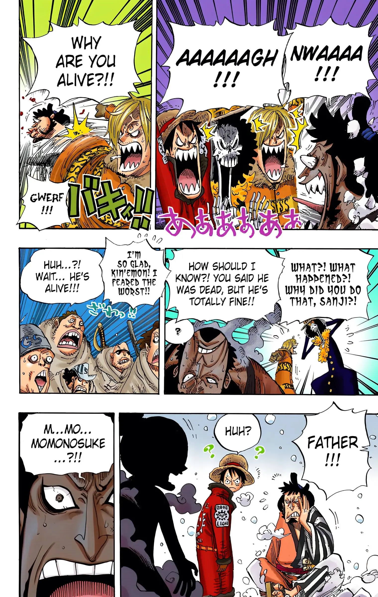 One Piece Colored, chapter 696, page 6