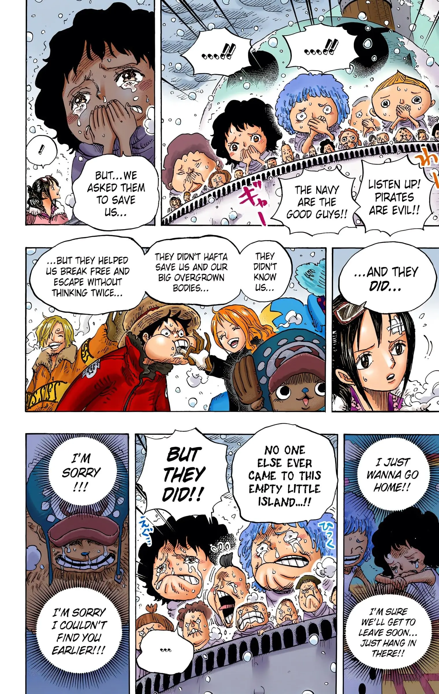 One Piece Colored, chapter 697, page 8