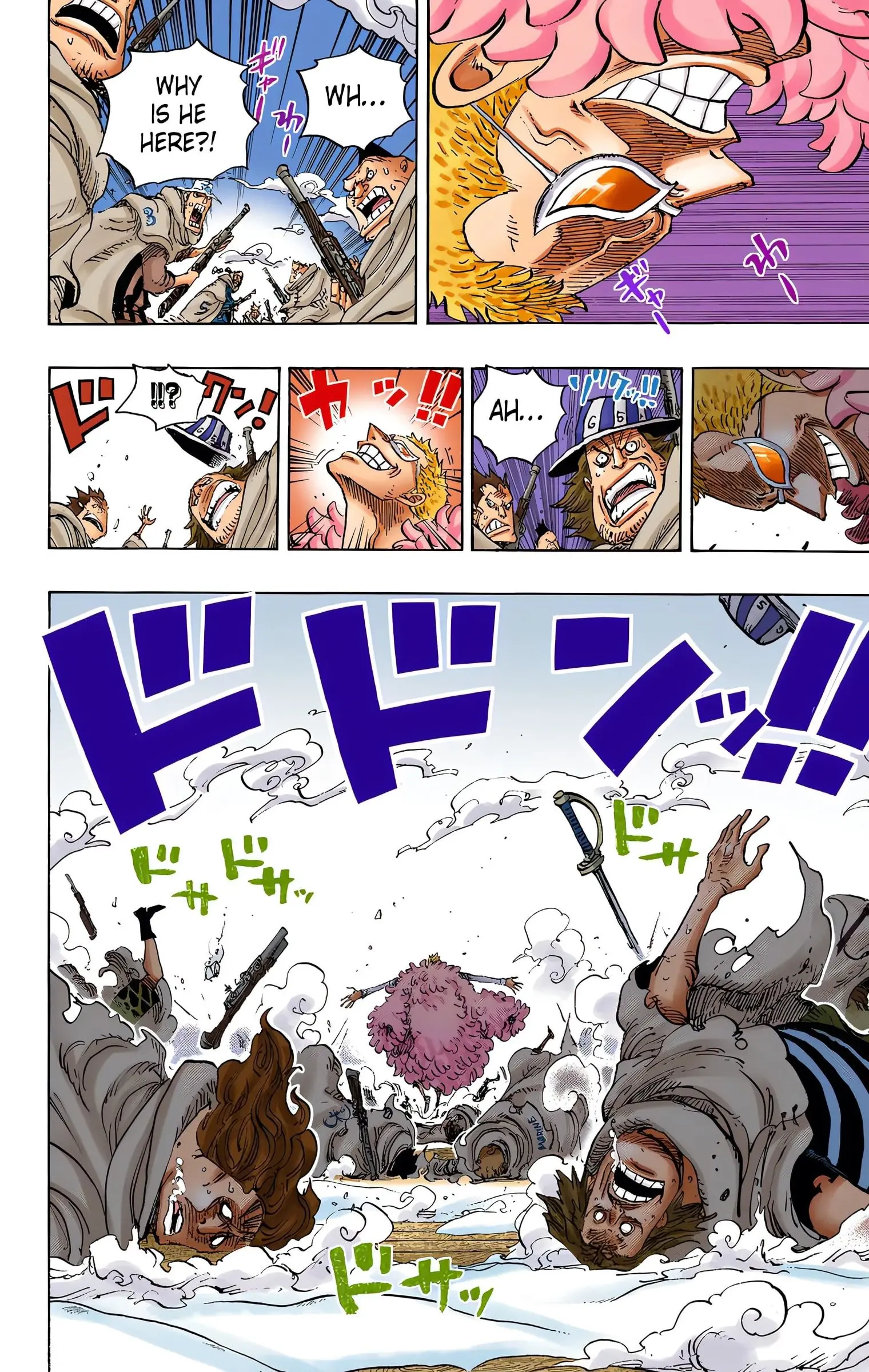 One Piece Colored, chapter 698, page 6