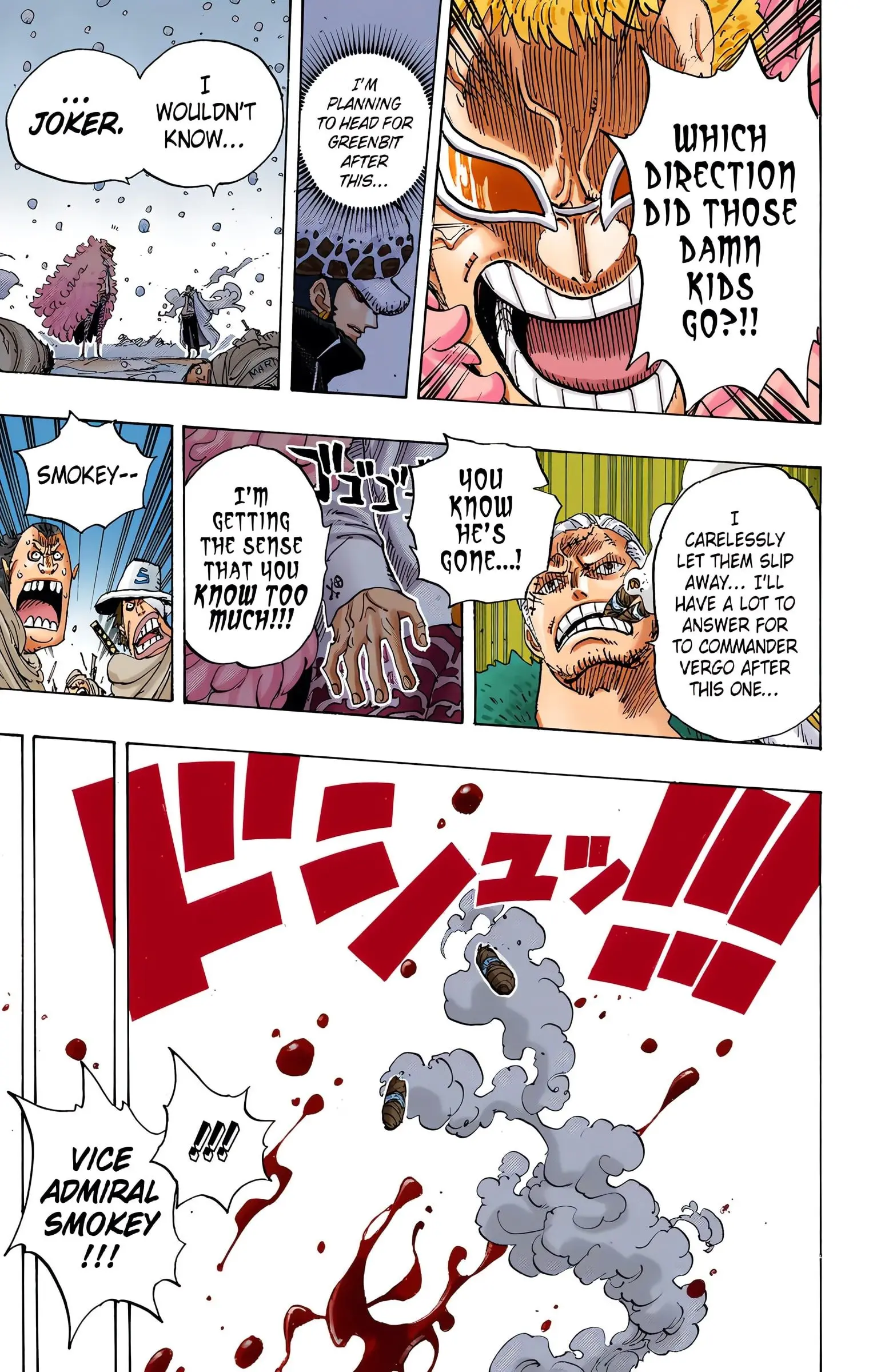 One Piece Colored, chapter 698, page 9