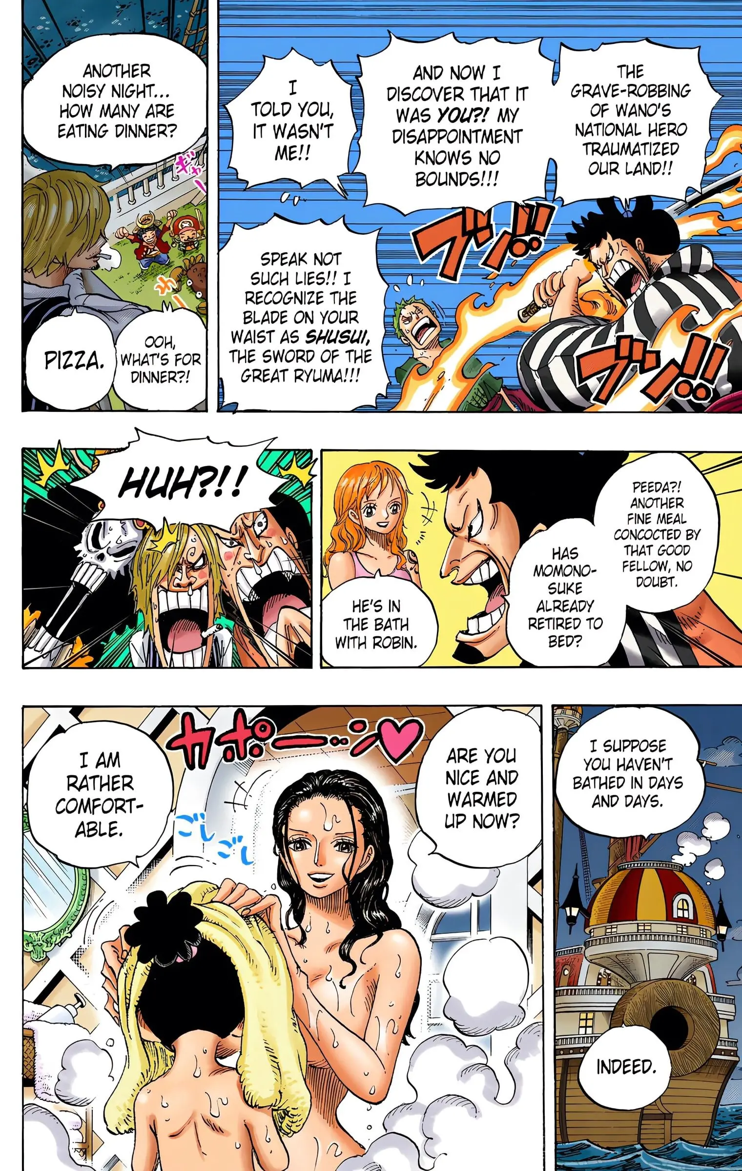 One Piece Colored, chapter 699, page 12