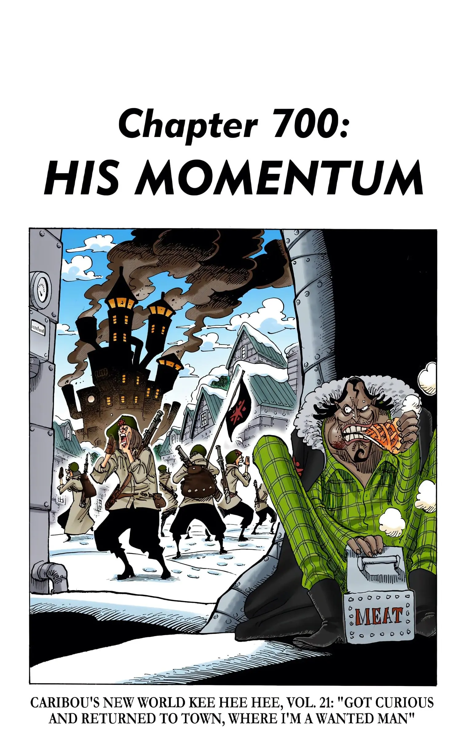 One Piece Colored, chapter 700, page 1