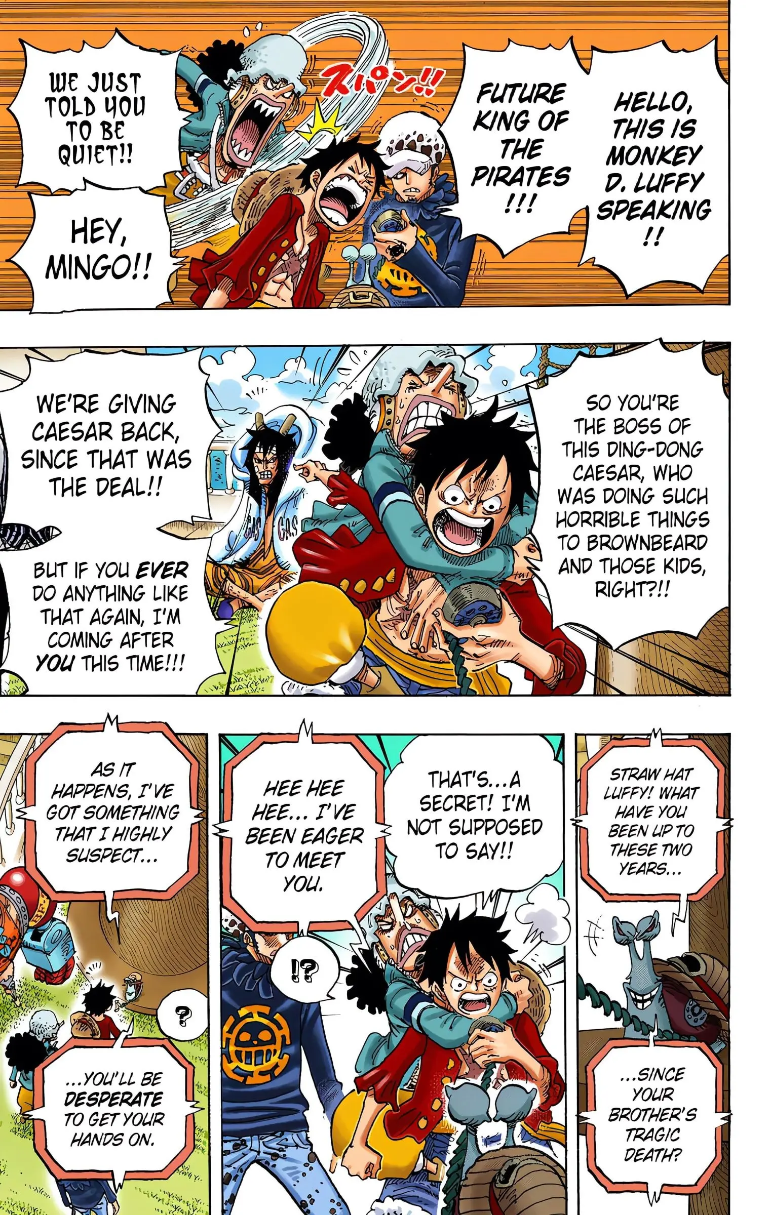 One Piece Colored, chapter 700, page 5