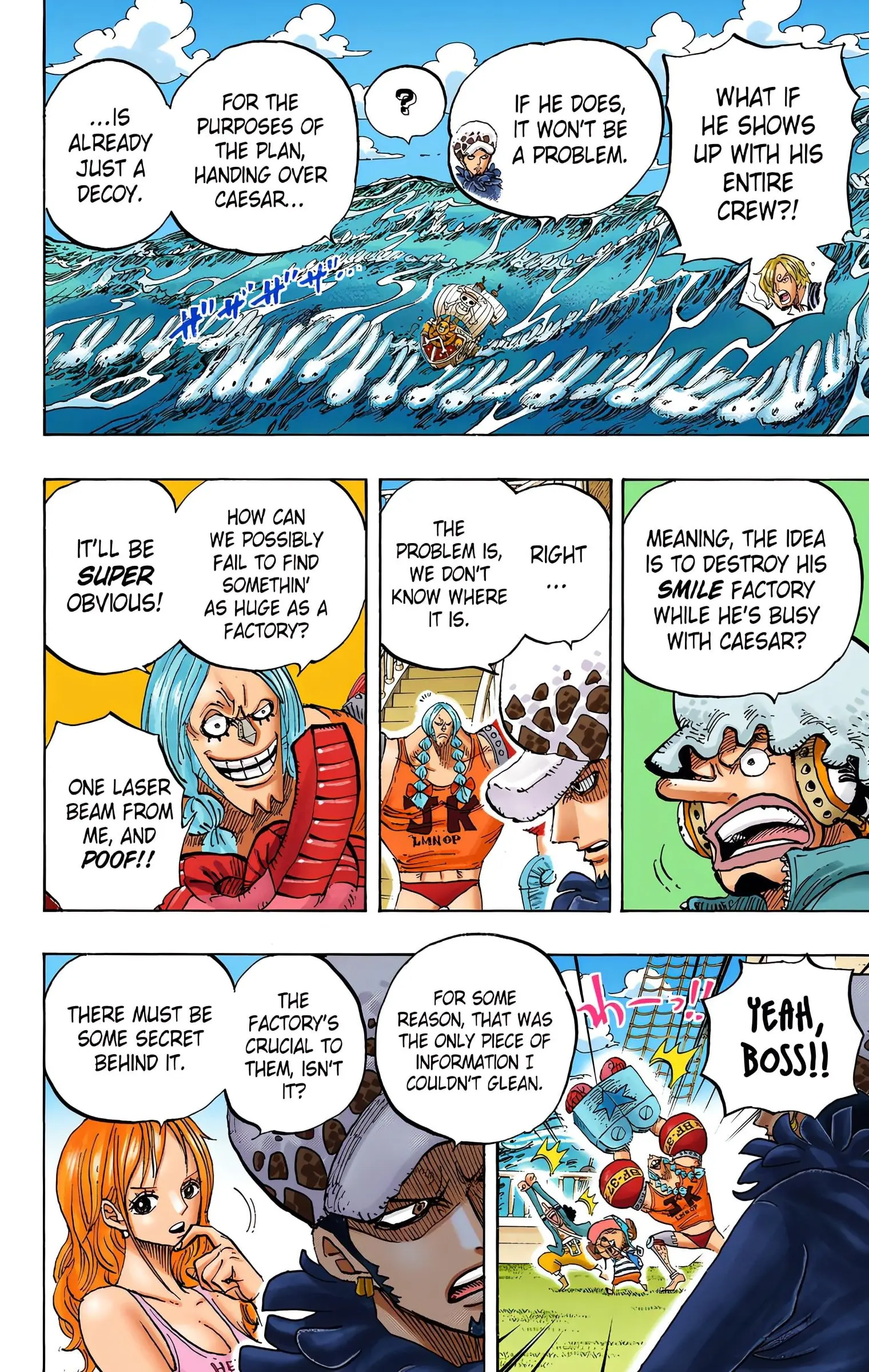 One Piece Colored, chapter 700, page 8
