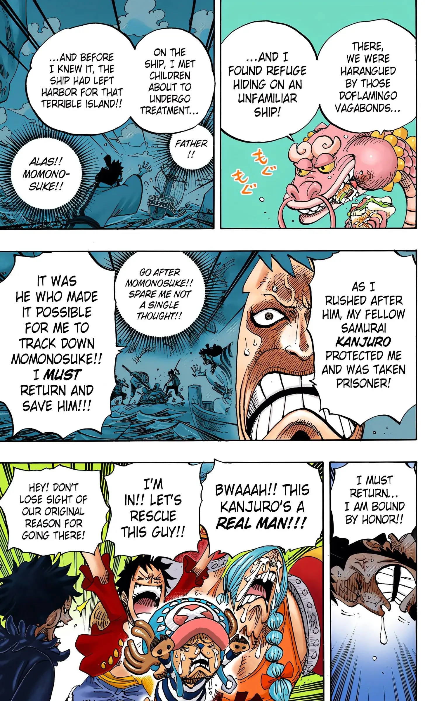 One Piece Colored, chapter 700, page 11
