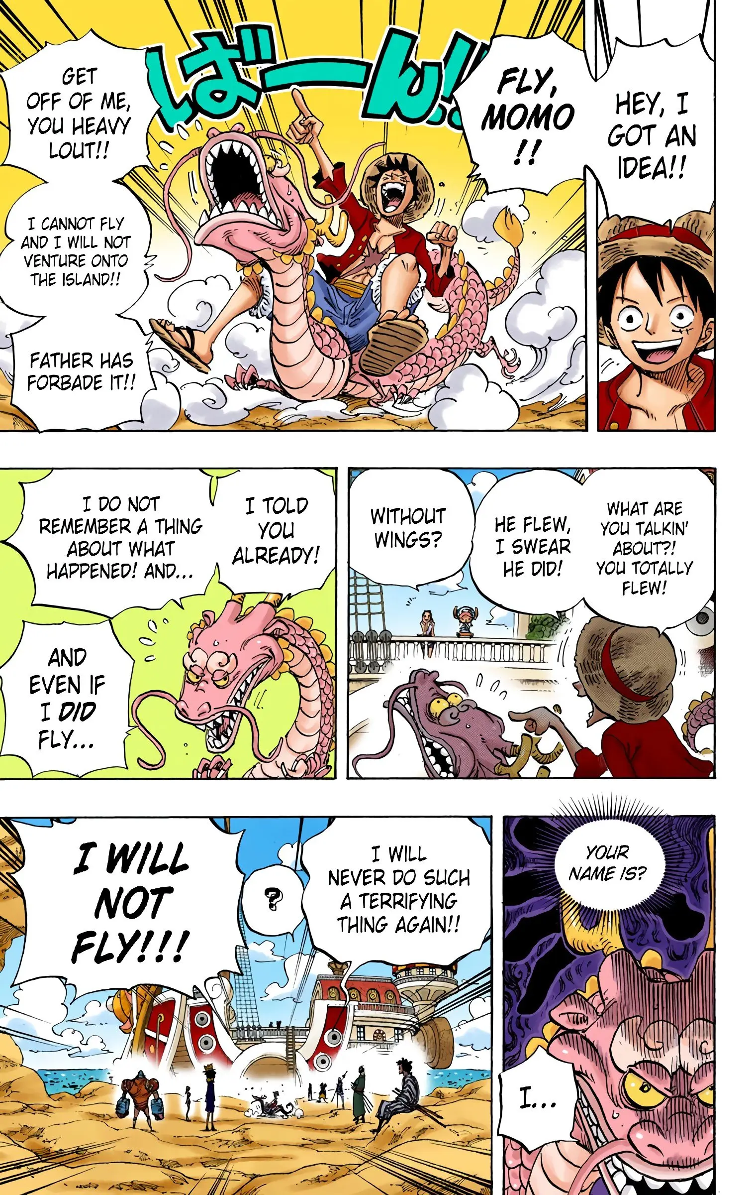 One Piece Colored, chapter 701, page 8