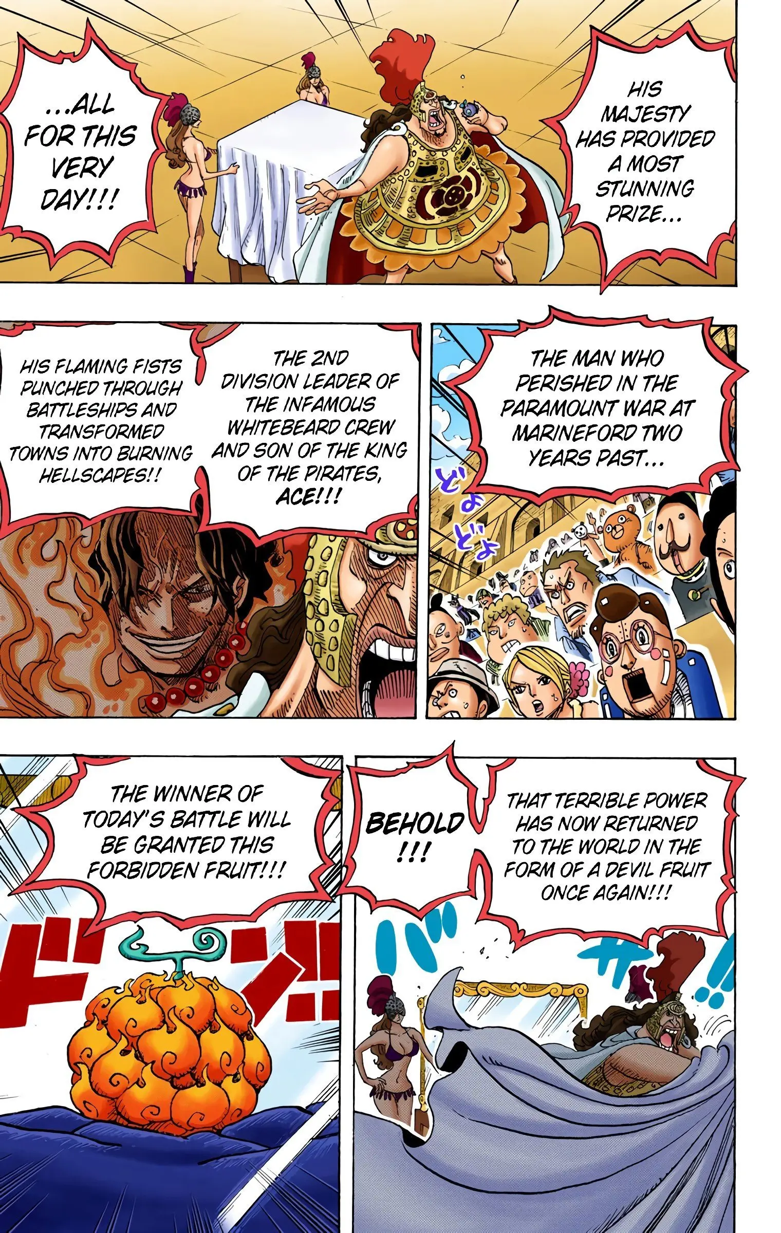 One Piece Colored, chapter 702, page 11