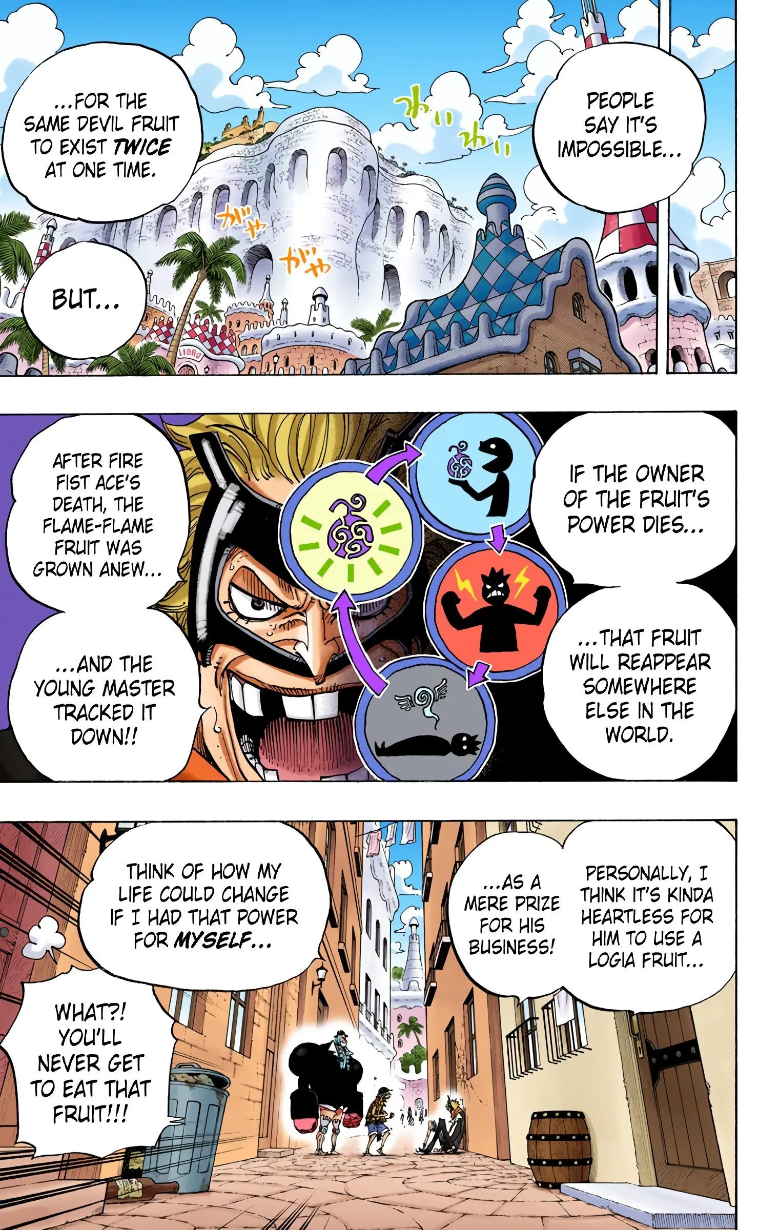 One Piece Colored, chapter 703, page 3