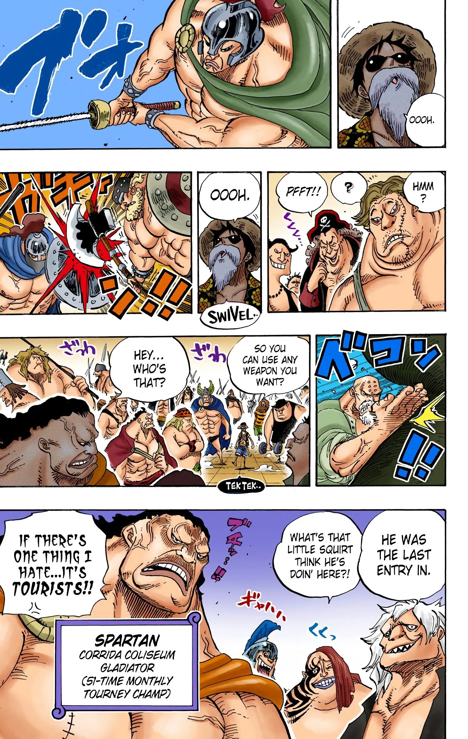 One Piece Colored, chapter 703, page 17