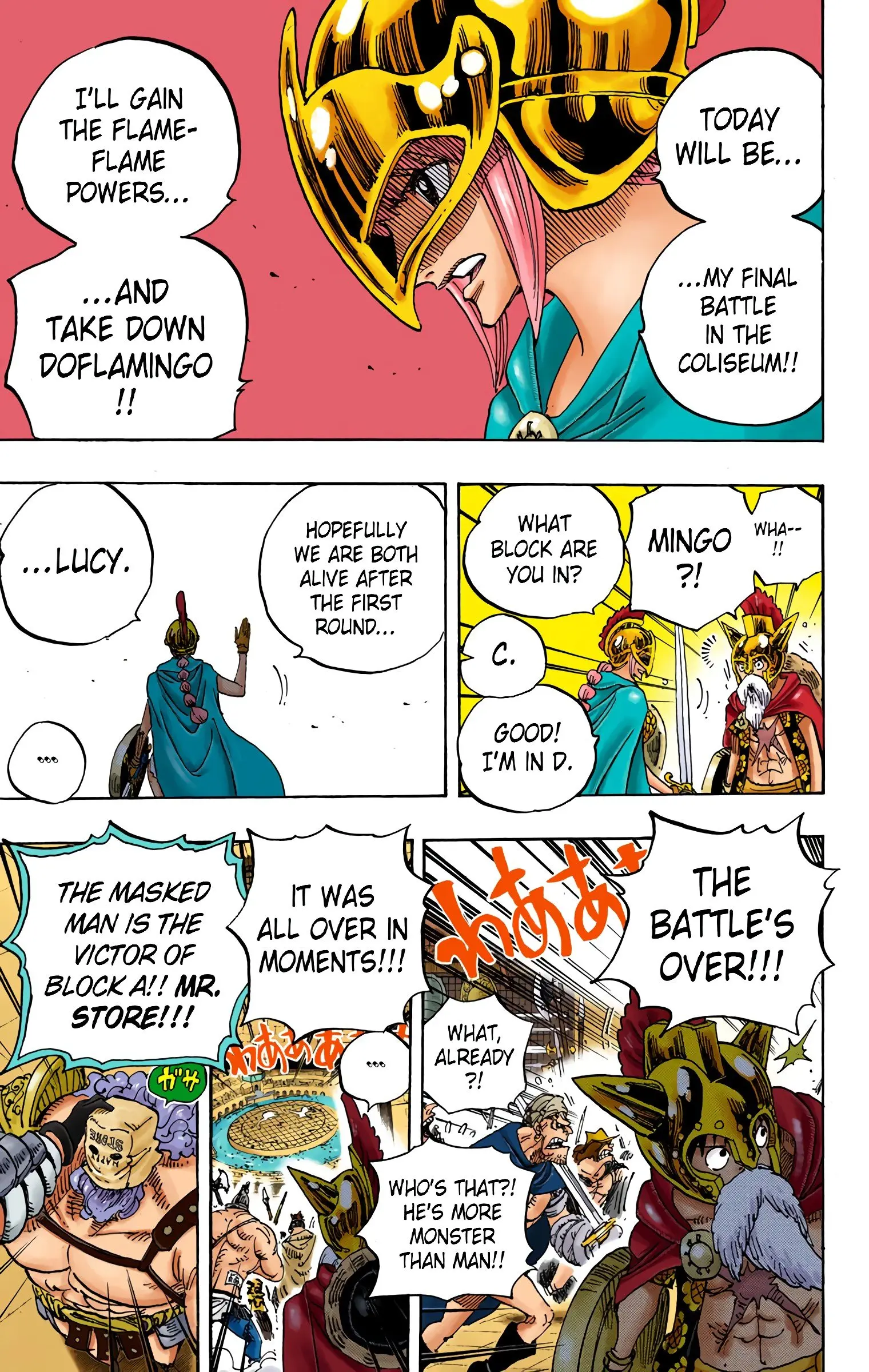 One Piece Colored, chapter 704, page 17