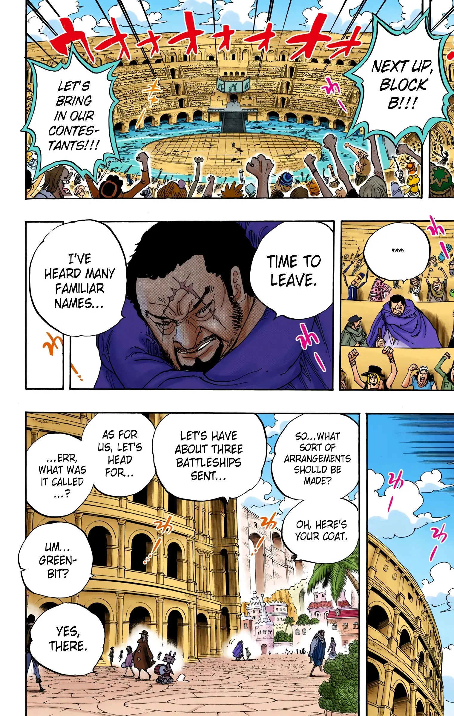 One Piece Colored, chapter 705, page 6