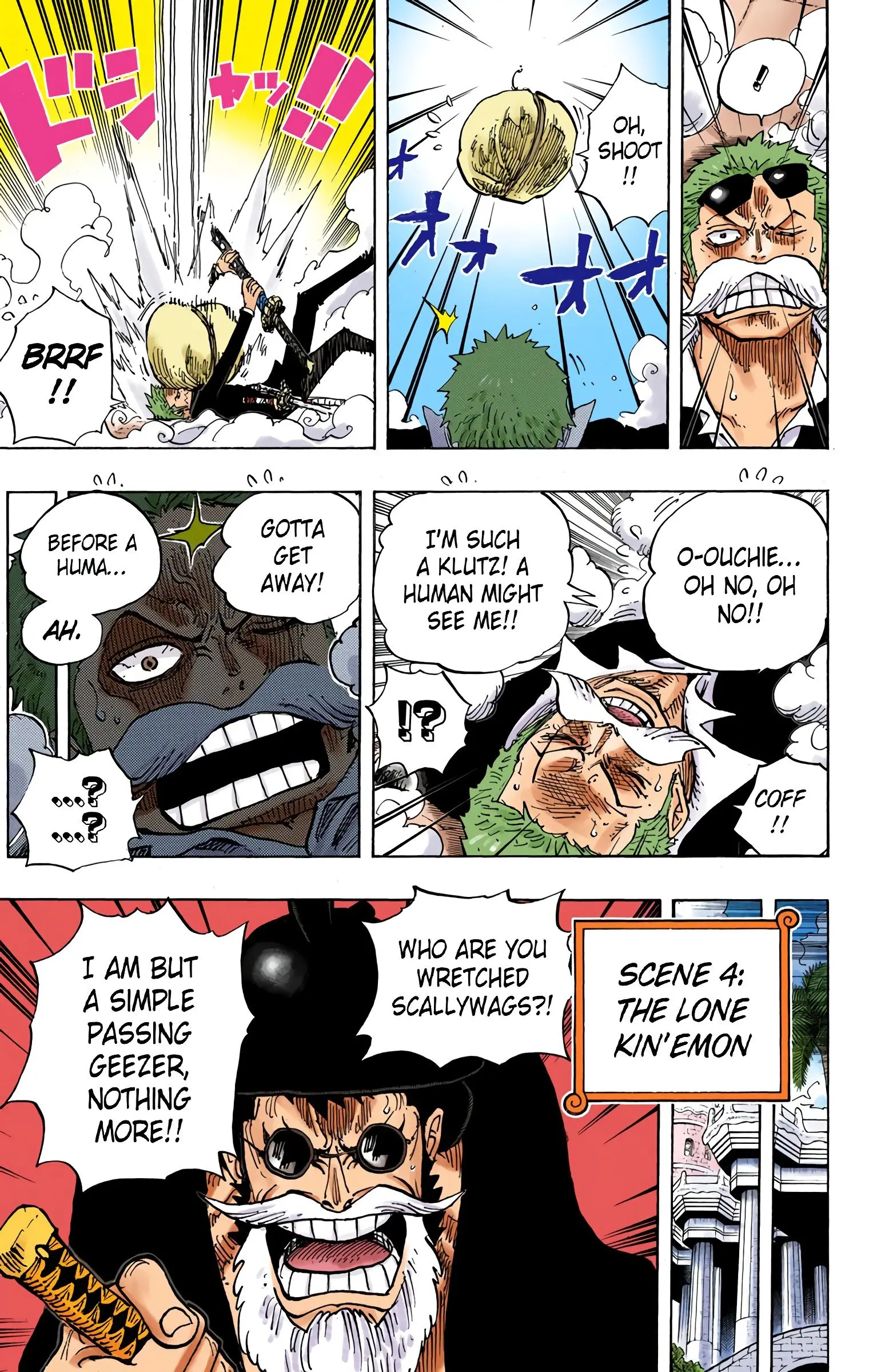 One Piece Colored, chapter 705, page 13