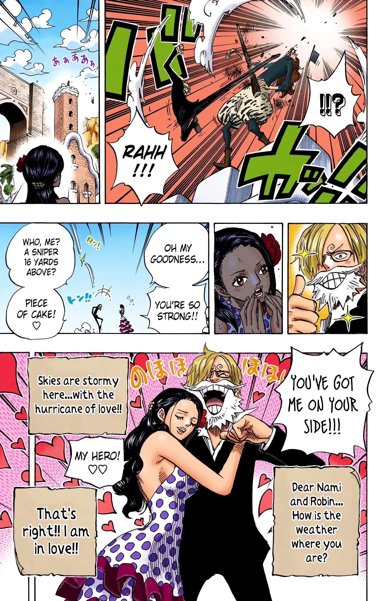 One Piece Colored, chapter 705, page 15