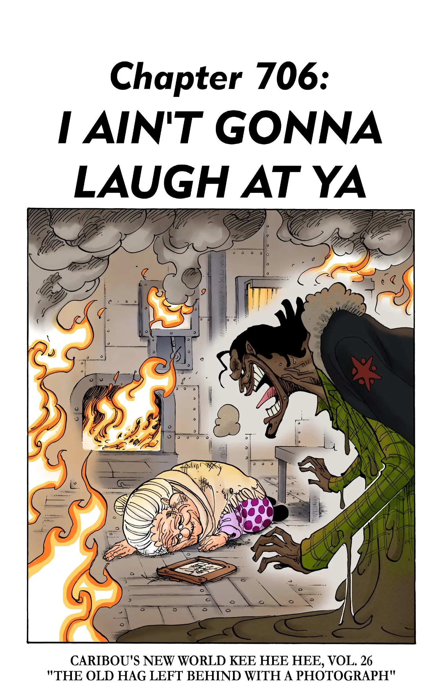 One Piece Colored, chapter 706, page 1