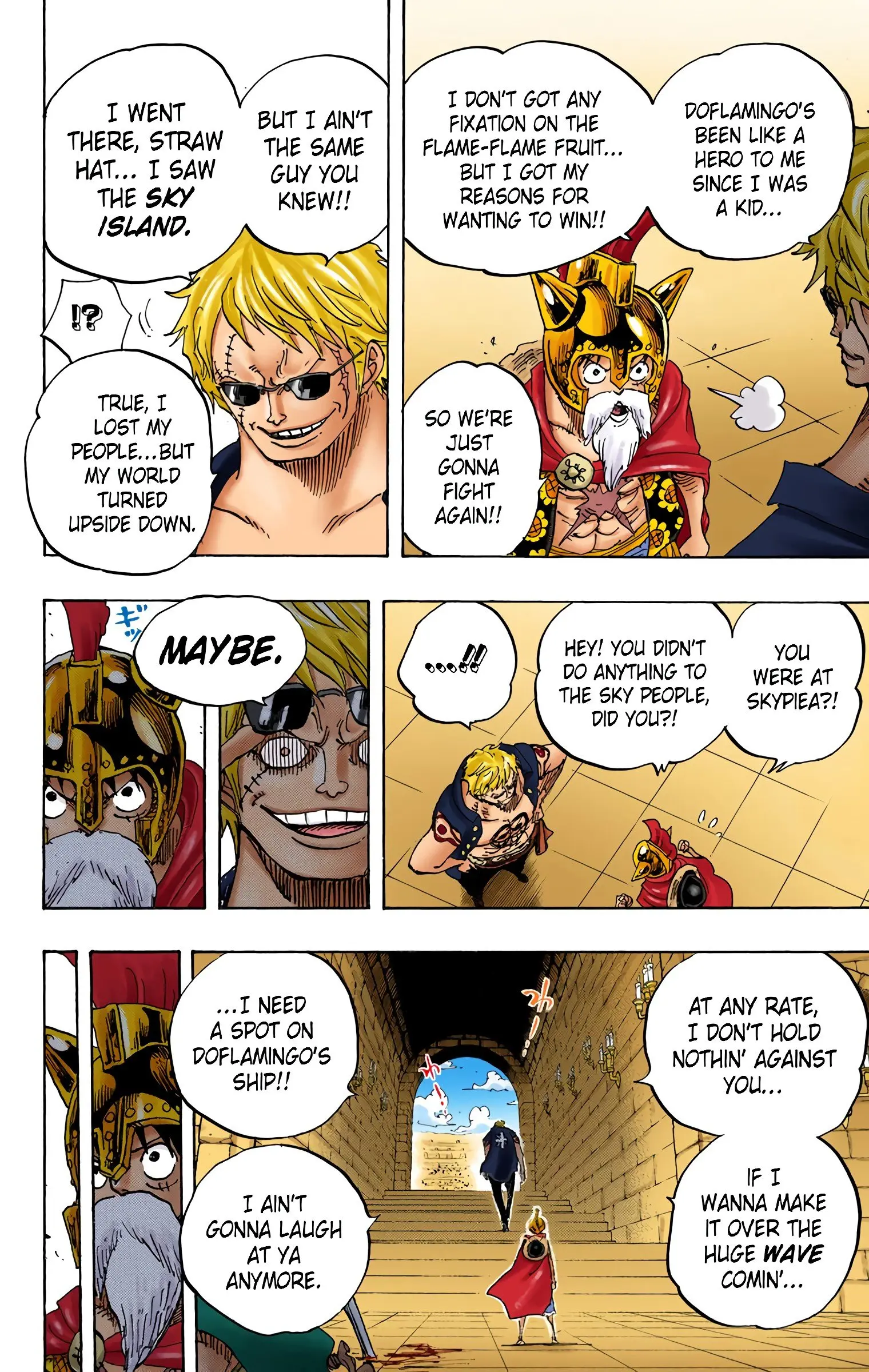 One Piece Colored, chapter 706, page 8