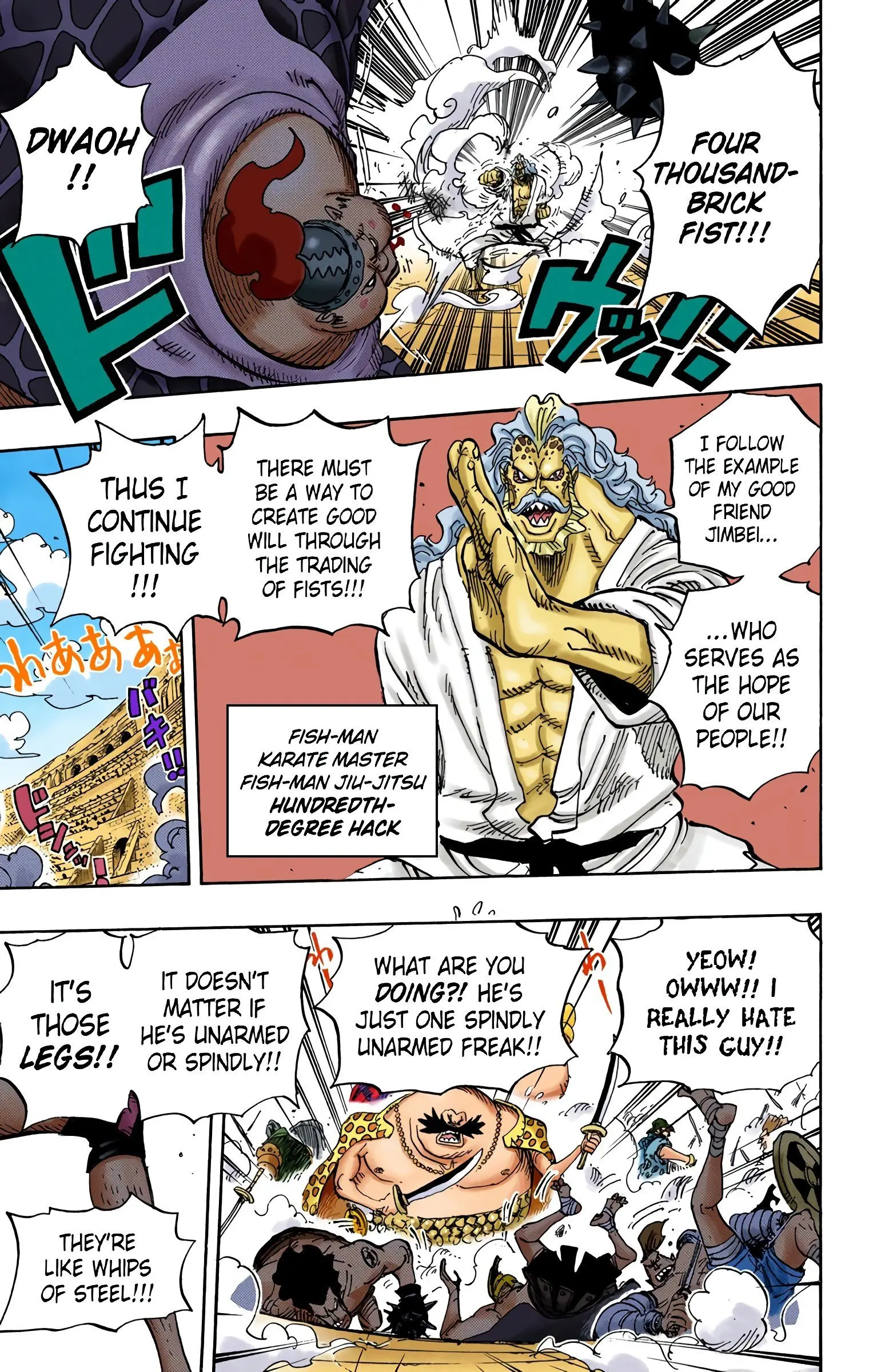 One Piece Colored, chapter 707, page 11