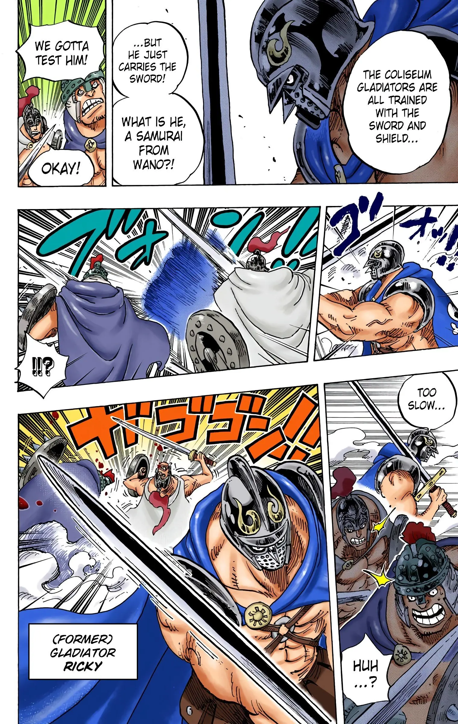 One Piece Colored, chapter 707, page 14