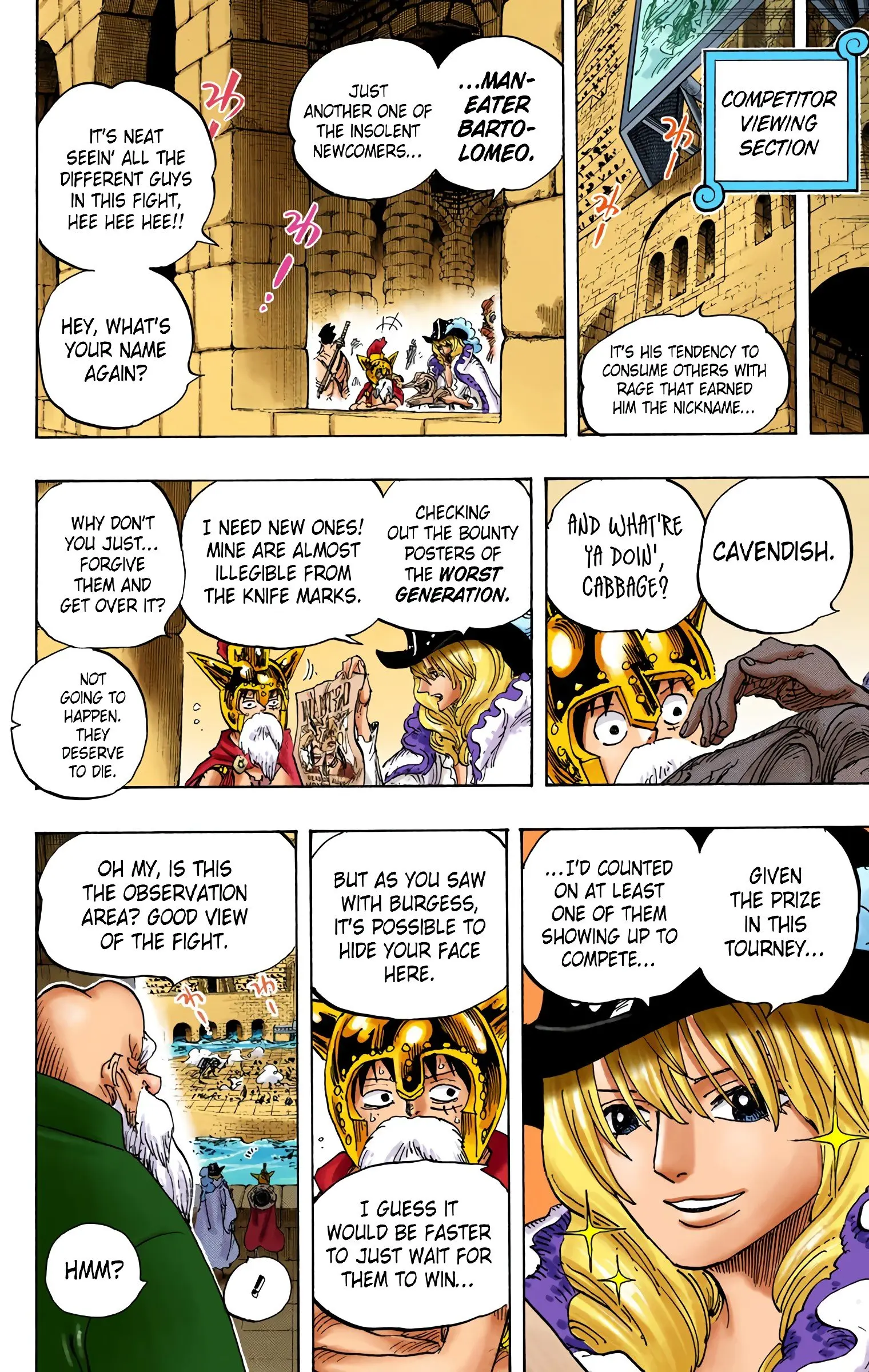 One Piece Colored, chapter 707, page 16