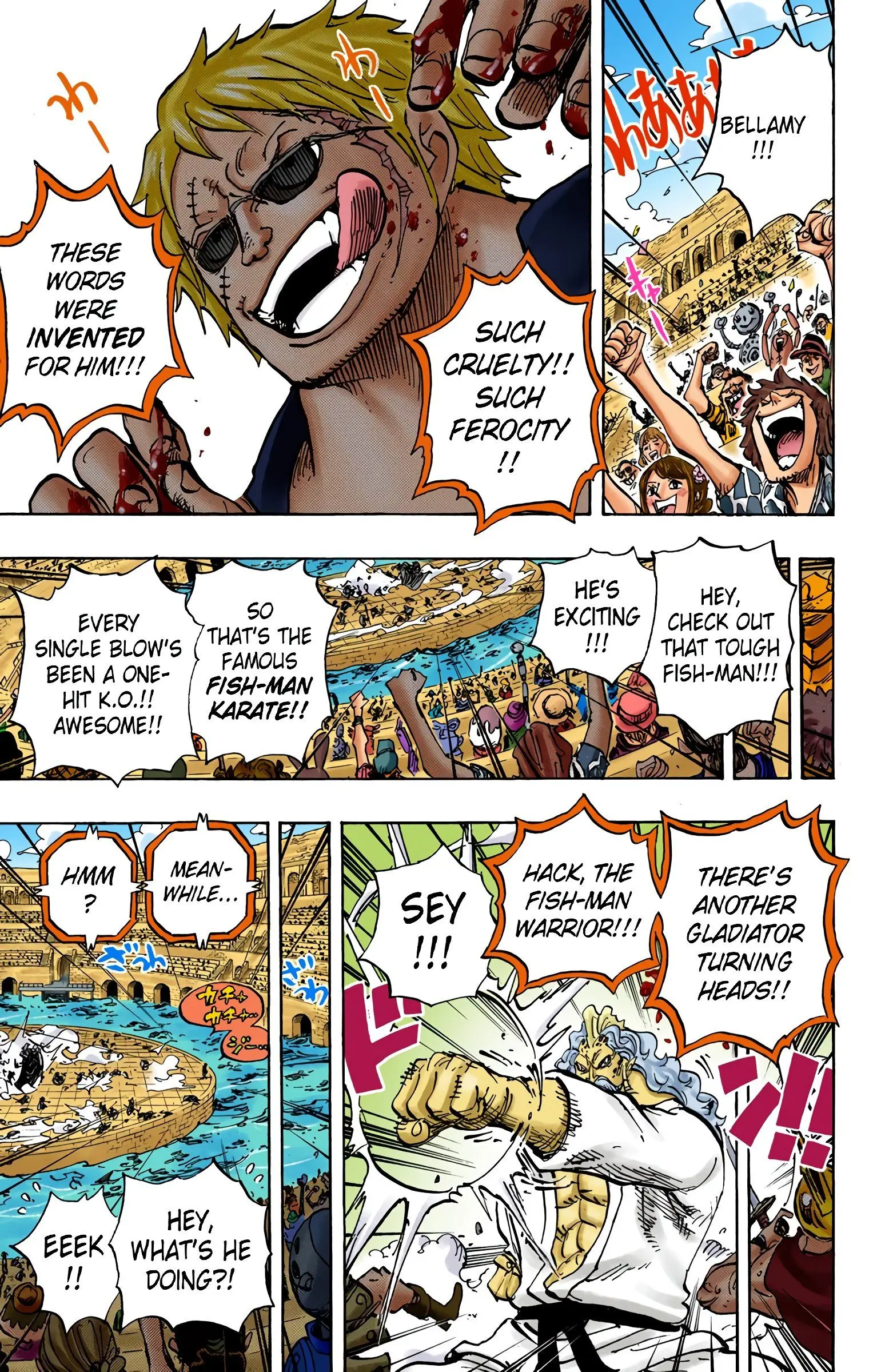 One Piece Colored, chapter 708, page 13