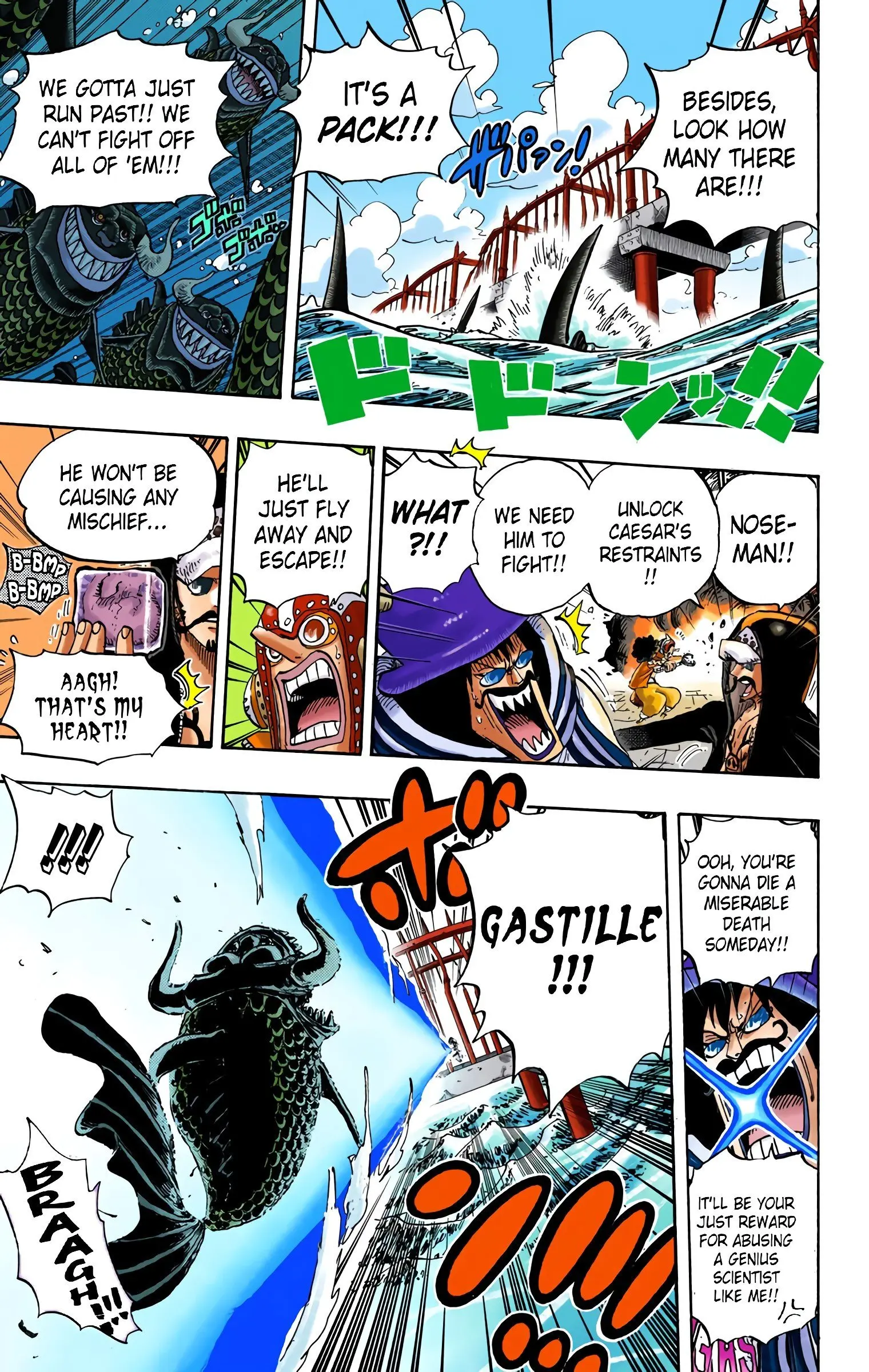 One Piece Colored, chapter 710, page 7
