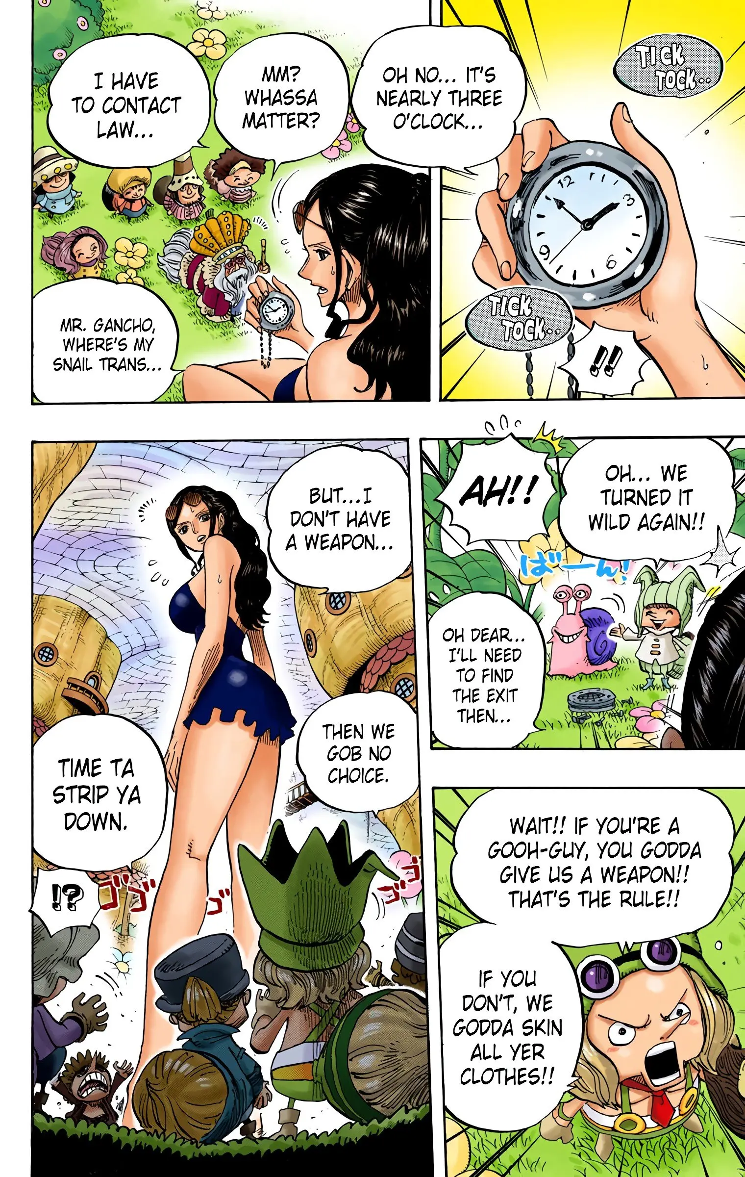One Piece Colored, chapter 711, page 7