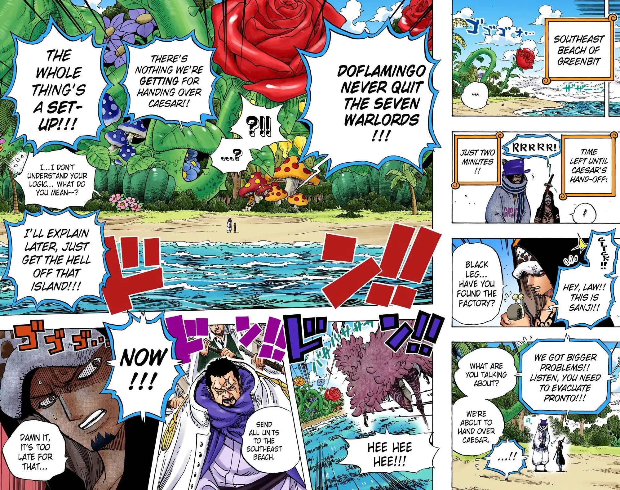 One Piece Colored, chapter 711, page 17