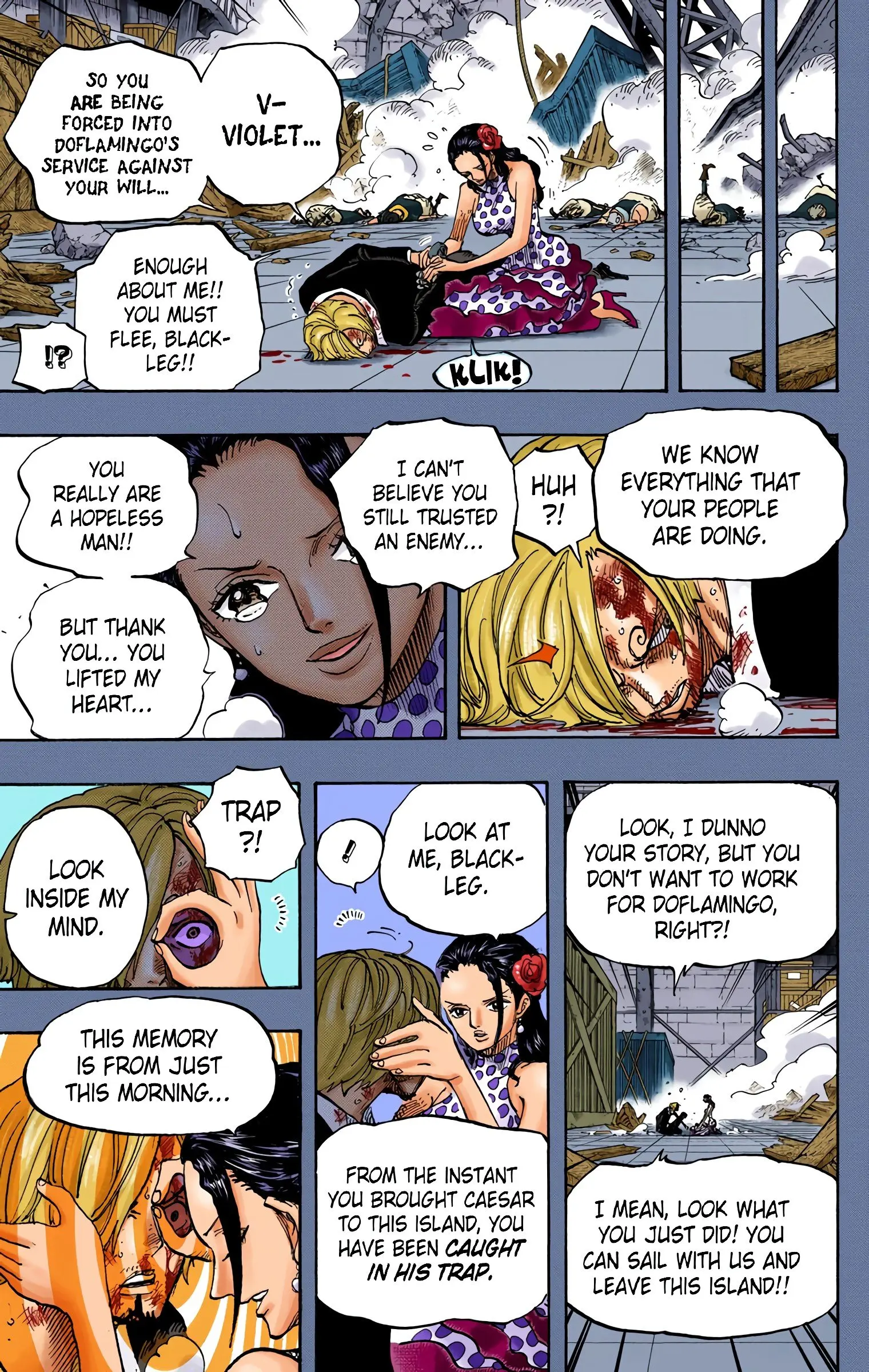 One Piece Colored, chapter 712, page 14