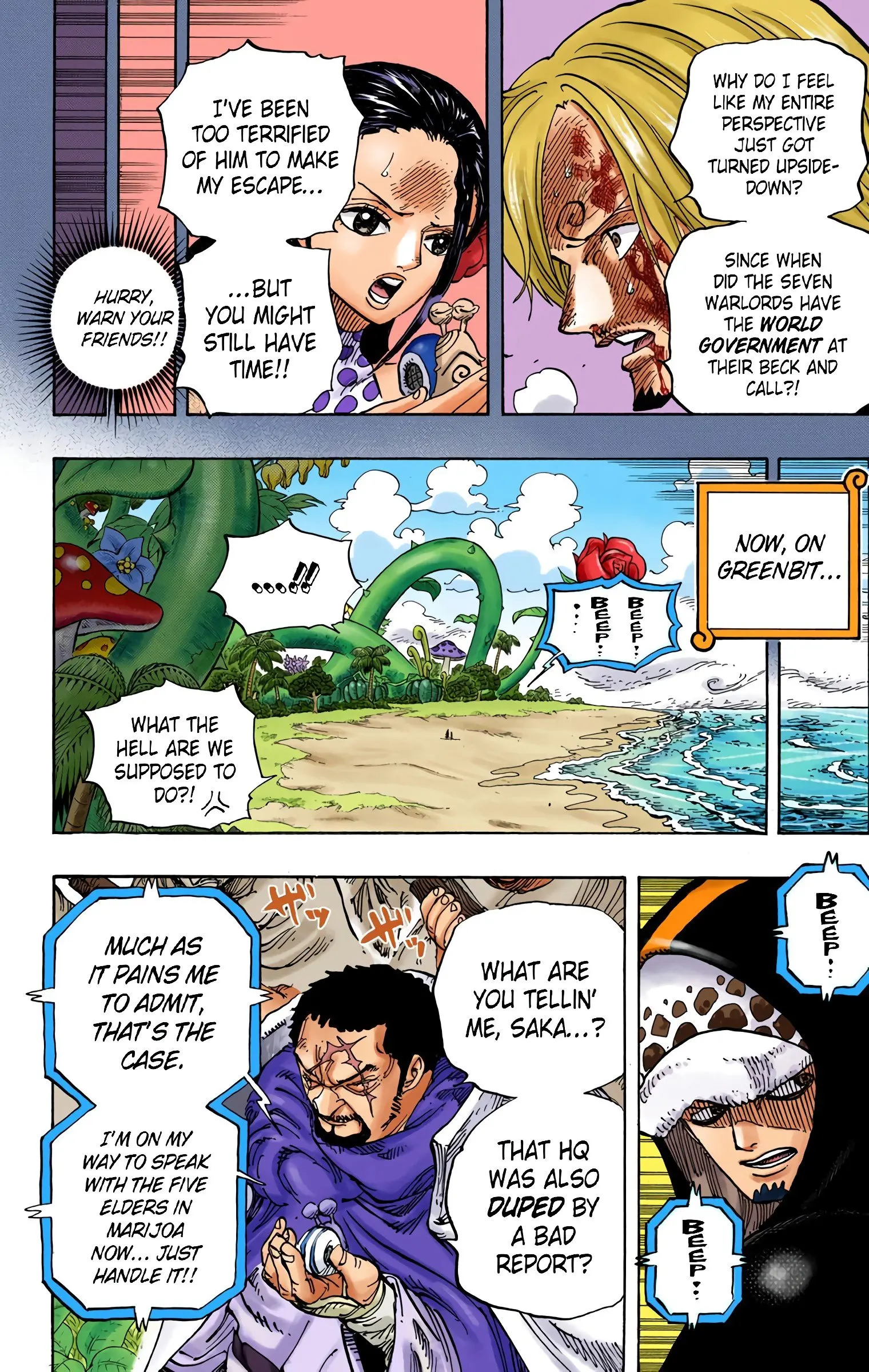 One Piece Colored, chapter 712, page 17