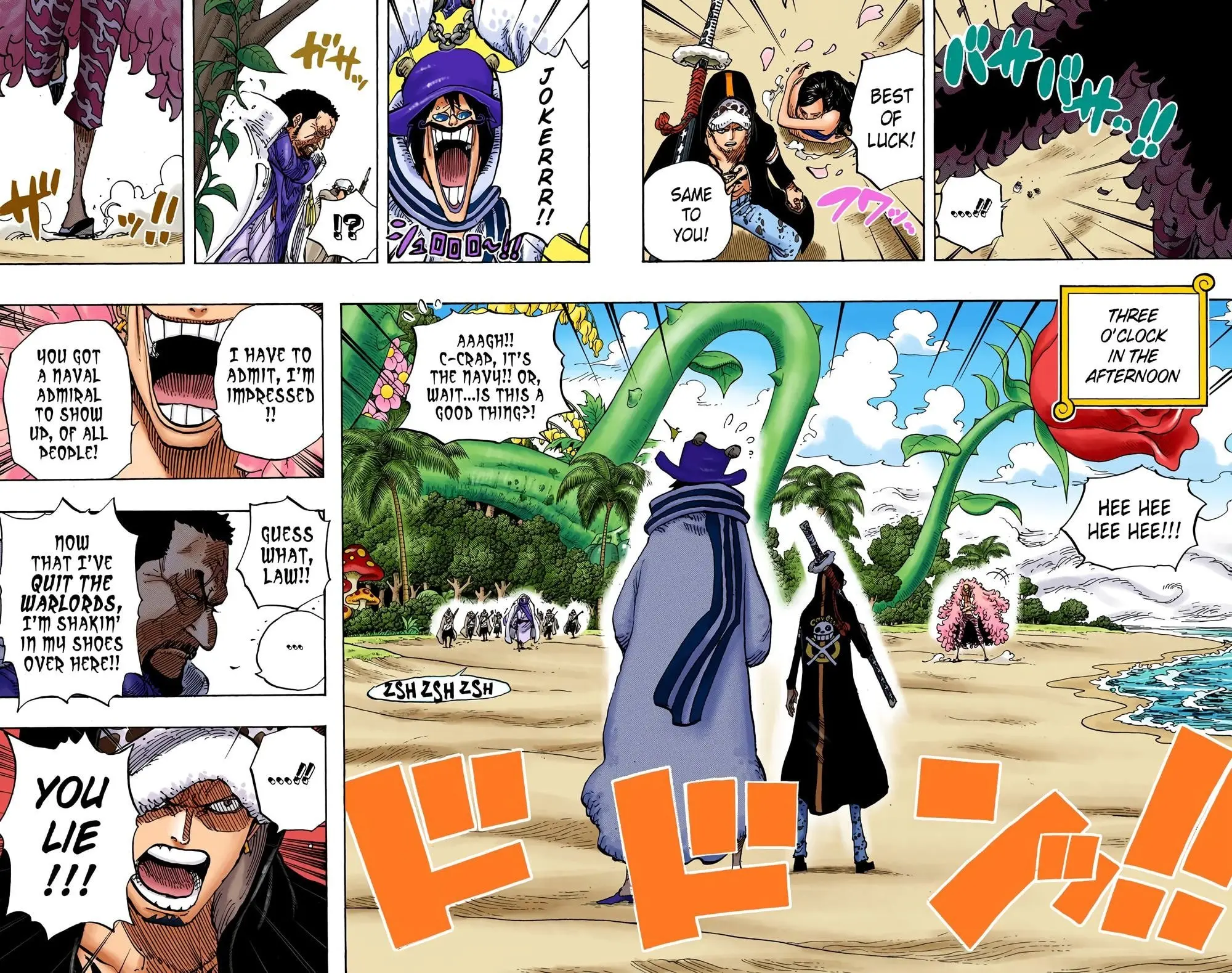 One Piece Colored, chapter 712, page 19