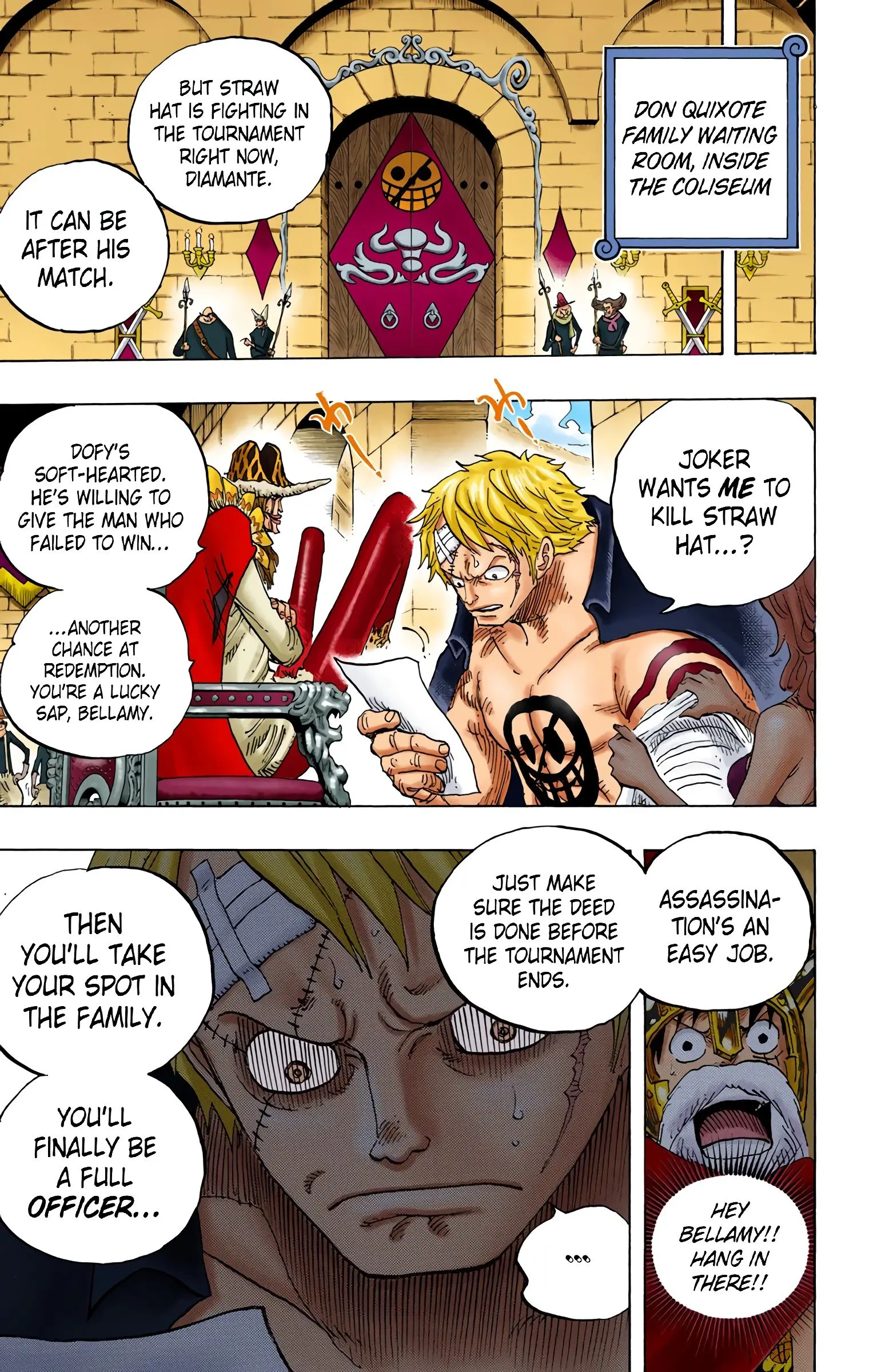 One Piece Colored, chapter 714, page 8