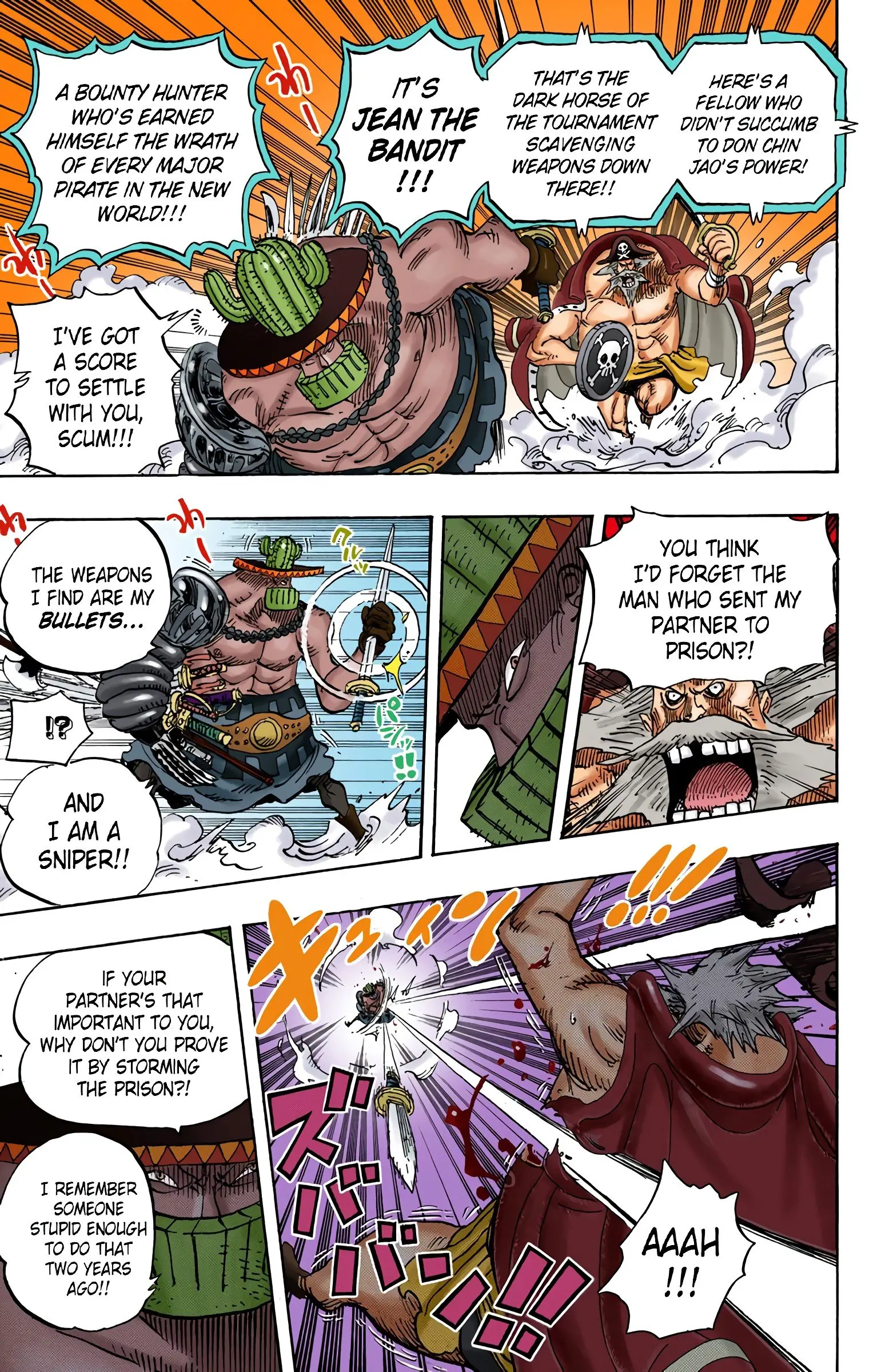 One Piece Colored, chapter 715, page 9