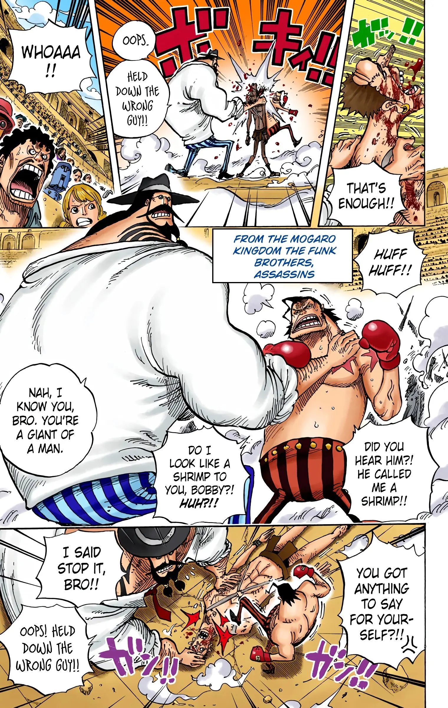One Piece Colored, chapter 715, page 11