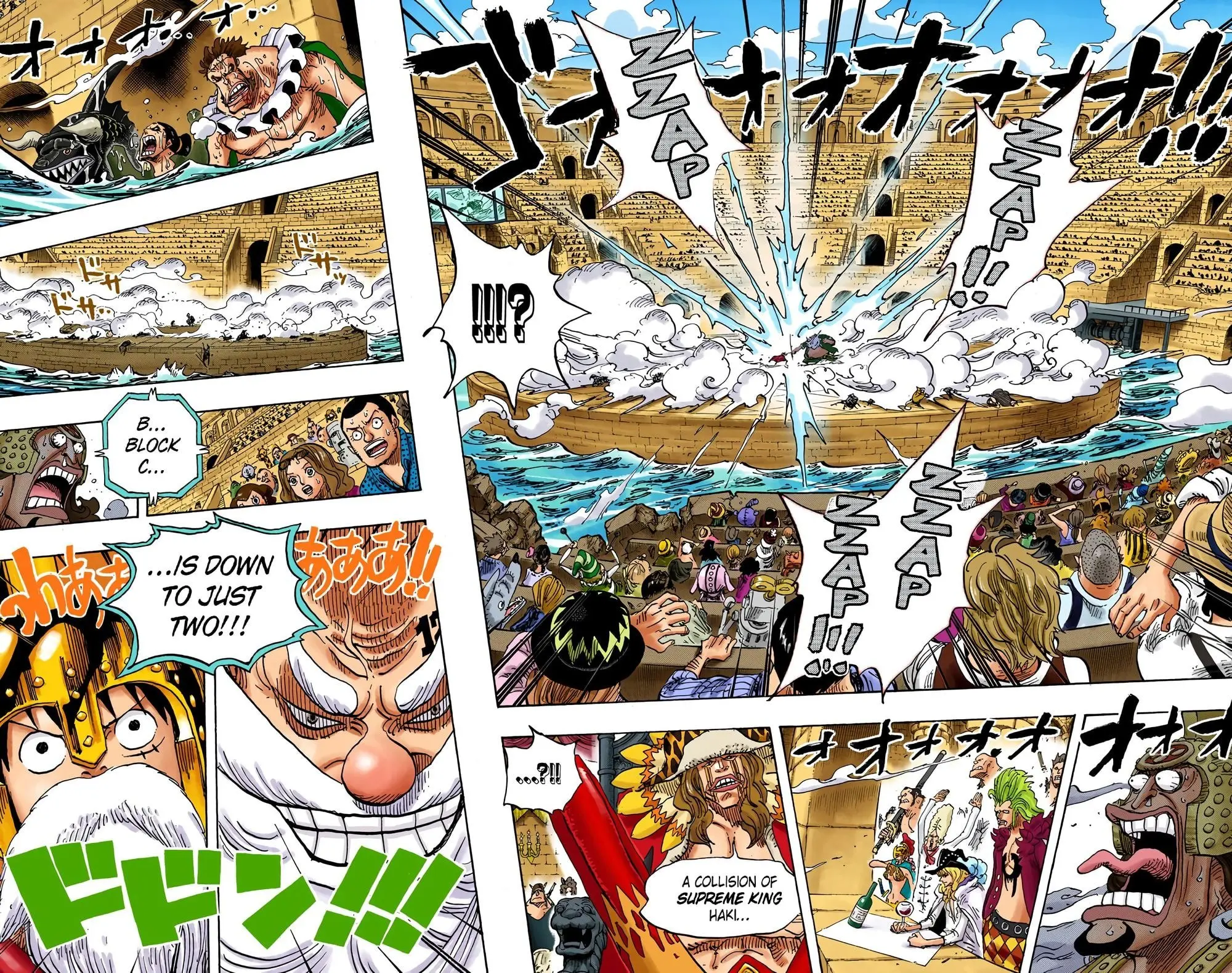 One Piece Colored, chapter 716, page 17