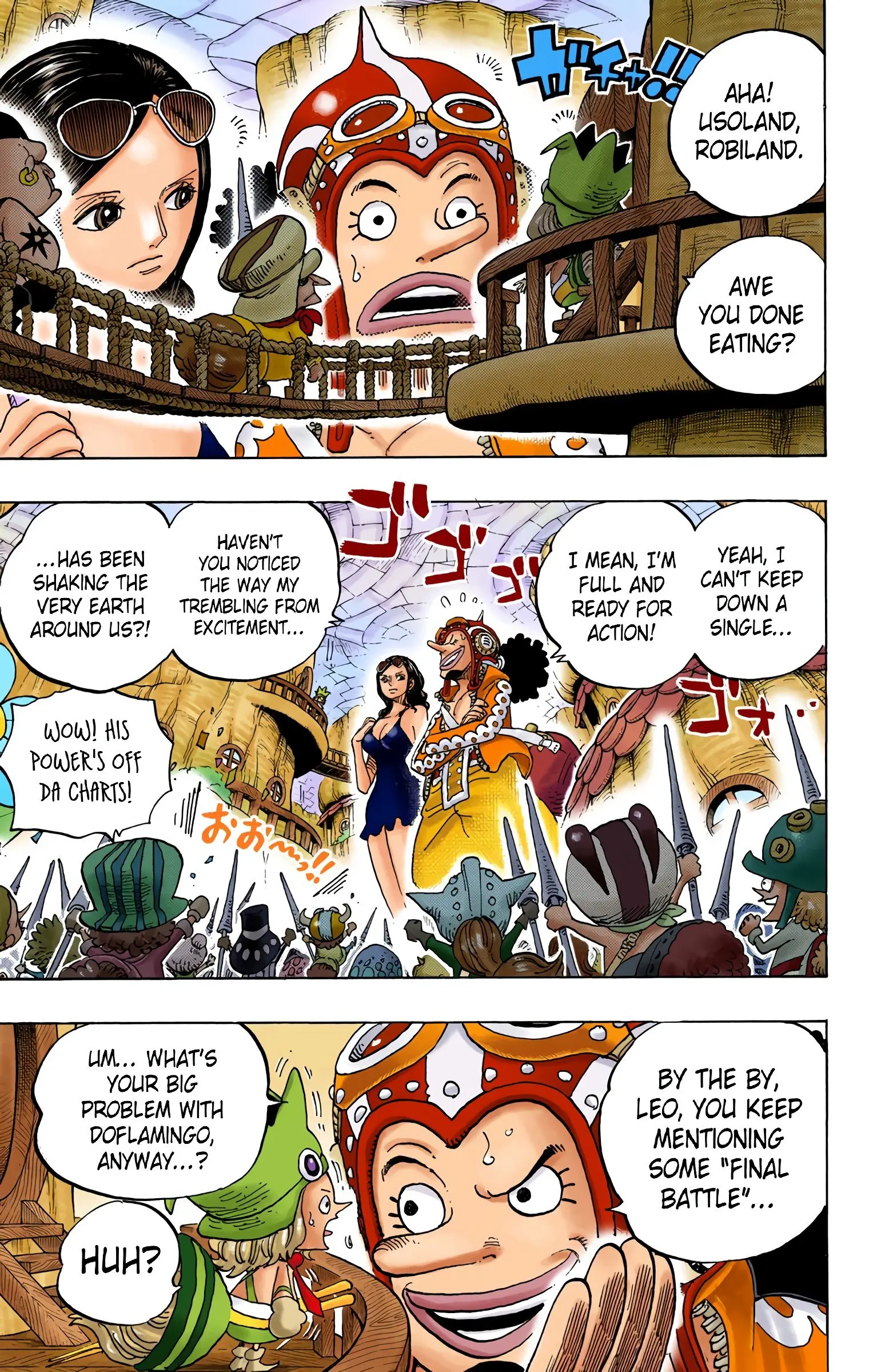 One Piece Colored, chapter 717, page 17