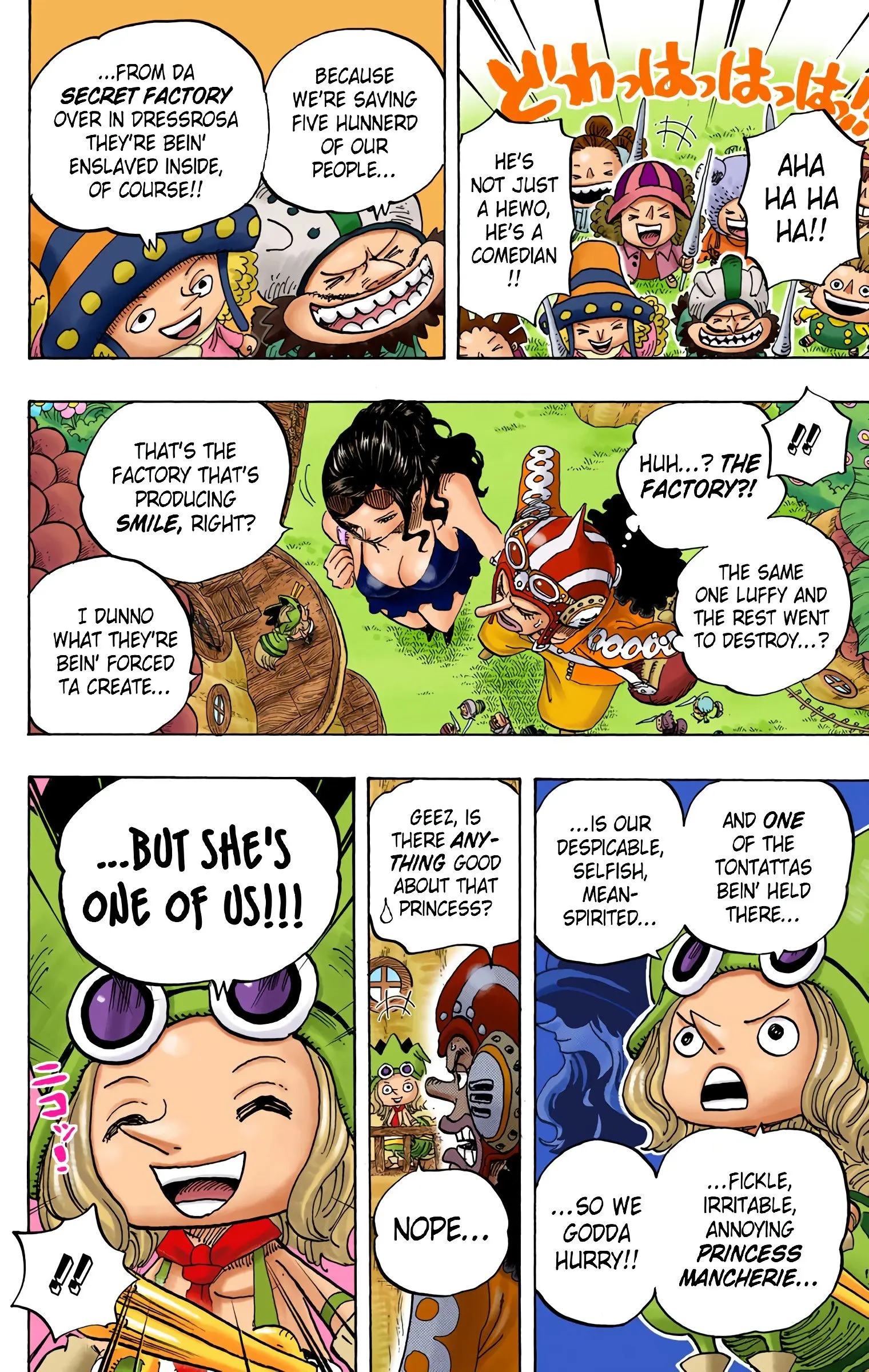 One Piece Colored, chapter 717, page 18