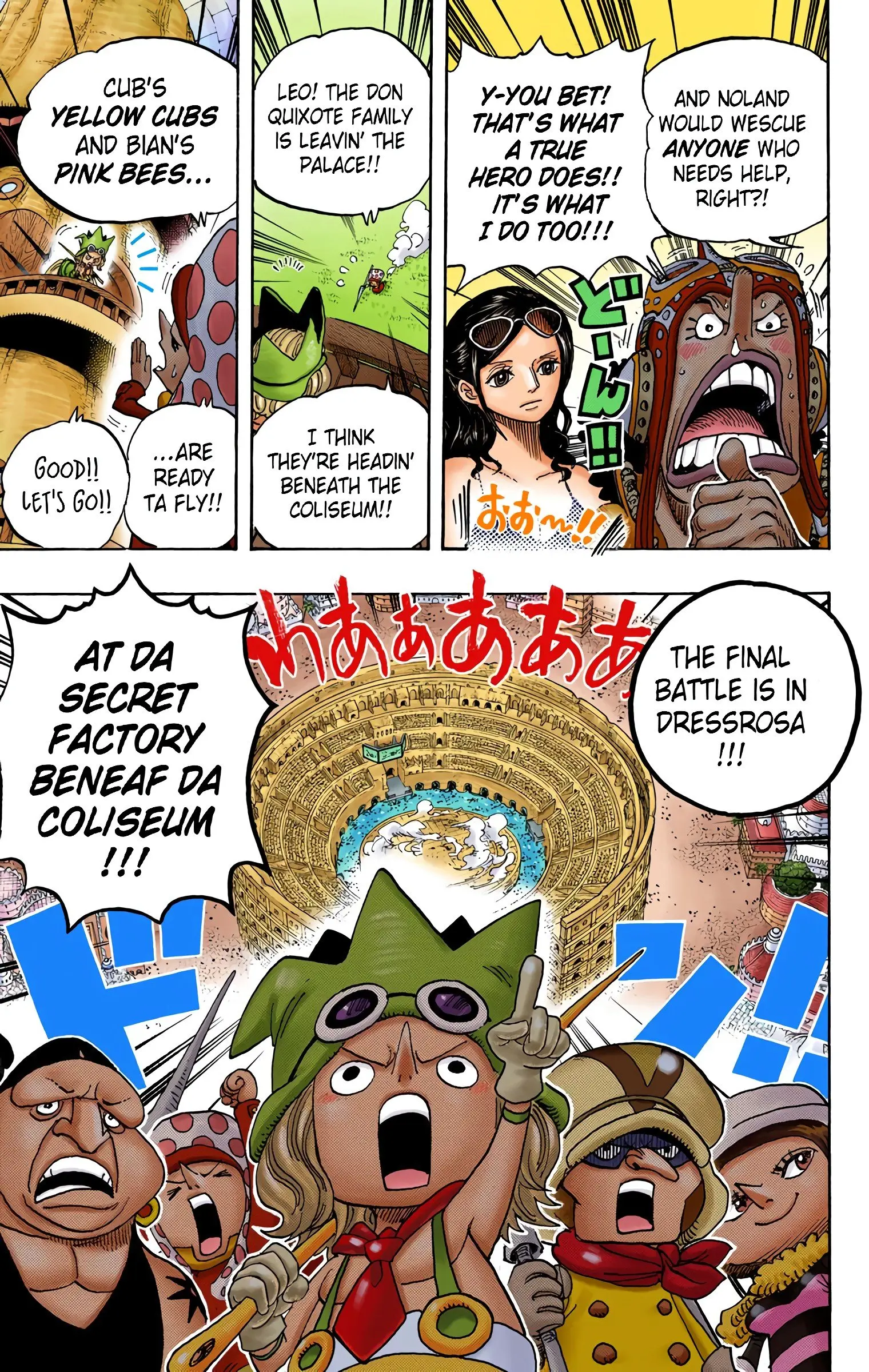 One Piece Colored, chapter 717, page 19