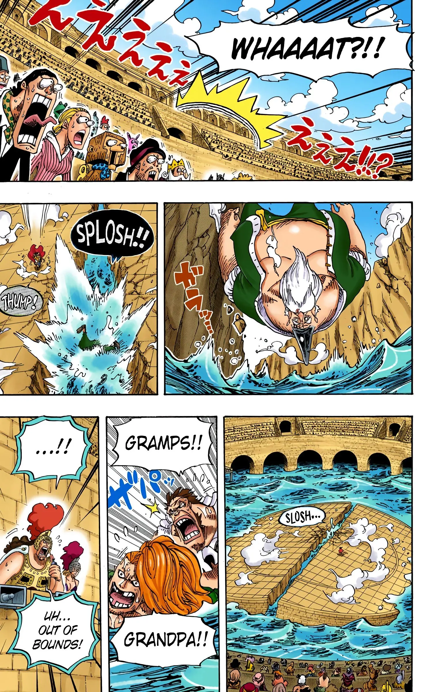 One Piece Colored, chapter 719, page 16