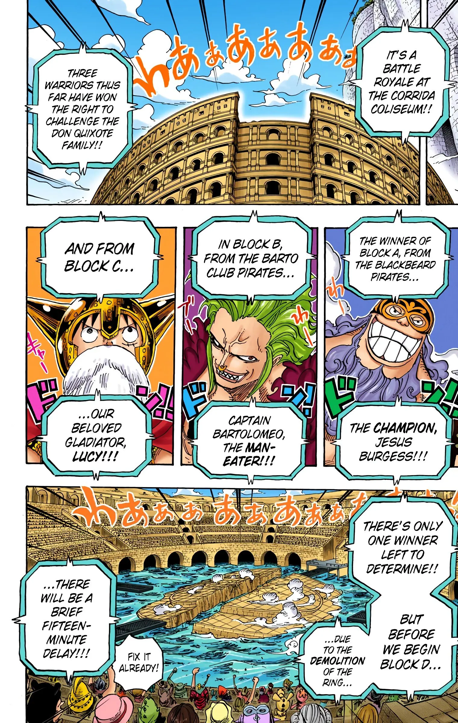 One Piece Colored, chapter 720, page 2