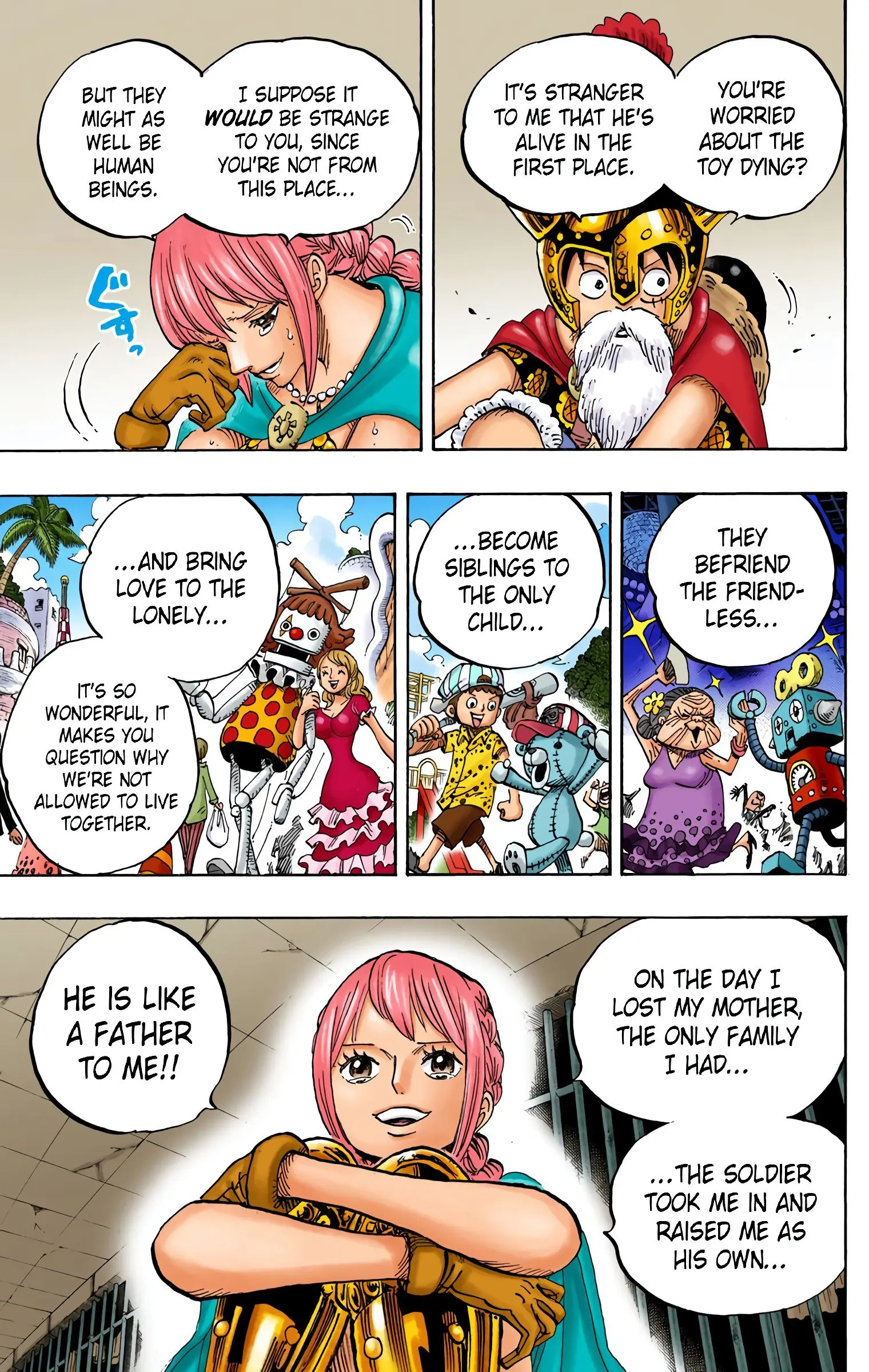 One Piece Colored, chapter 721, page 3